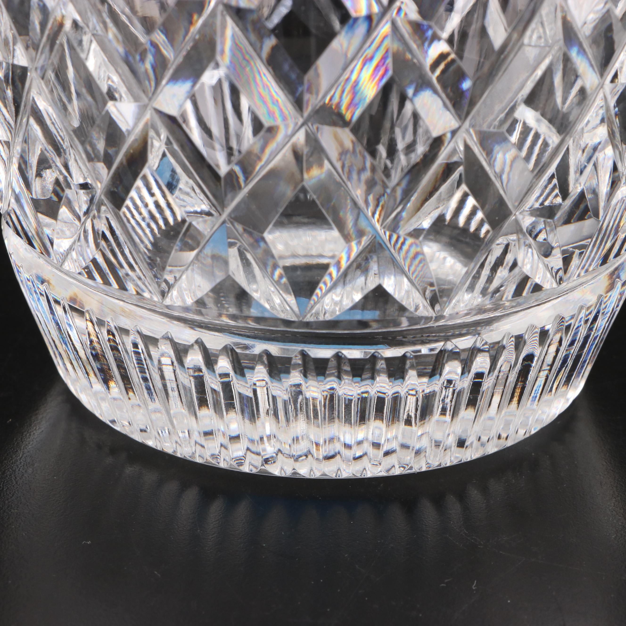 Waterford Crystal Flower Vase, Late 20th Century