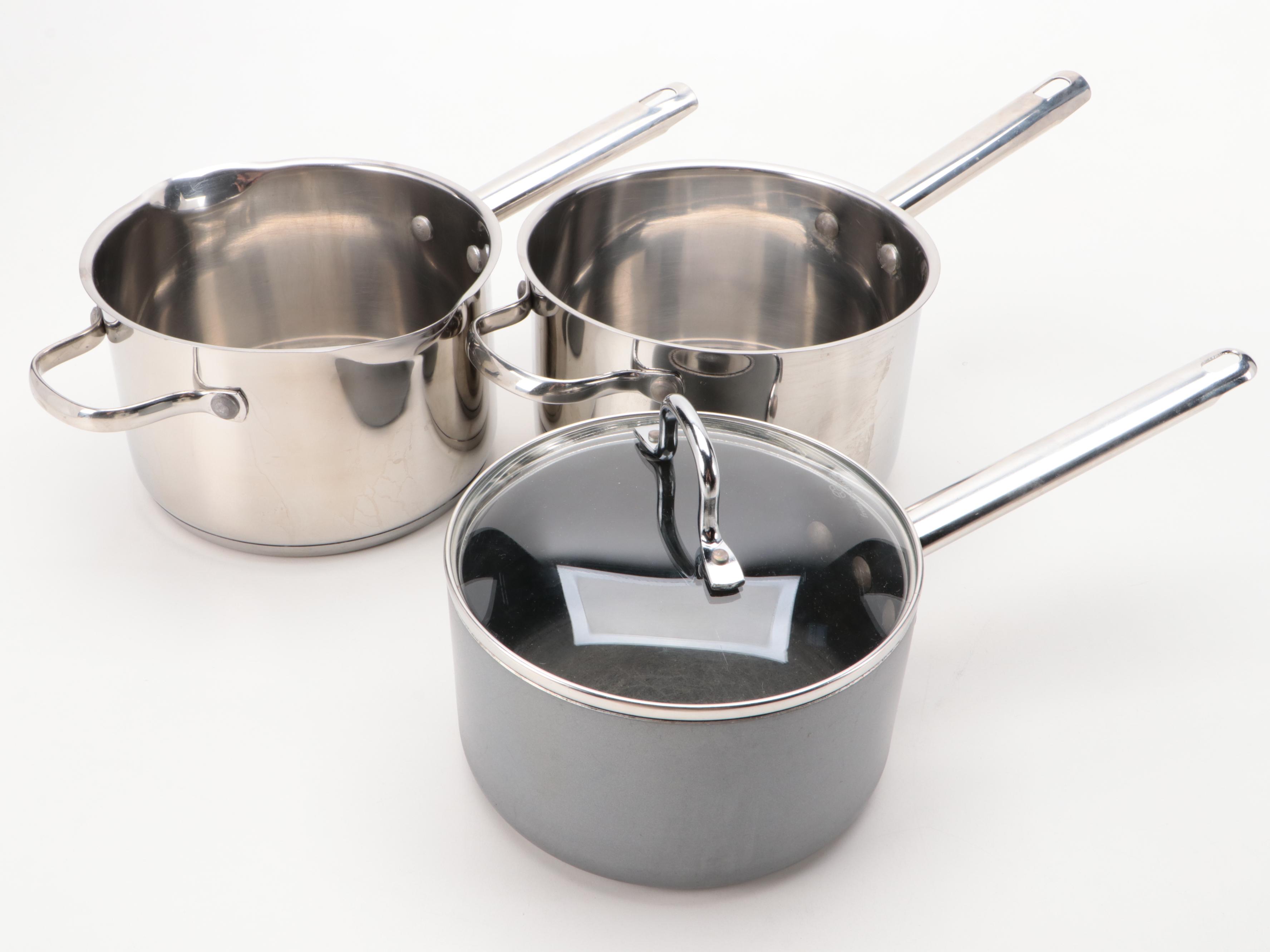 All-Clad, Wolfgang Puck and Assorted Pots and Pans Collection