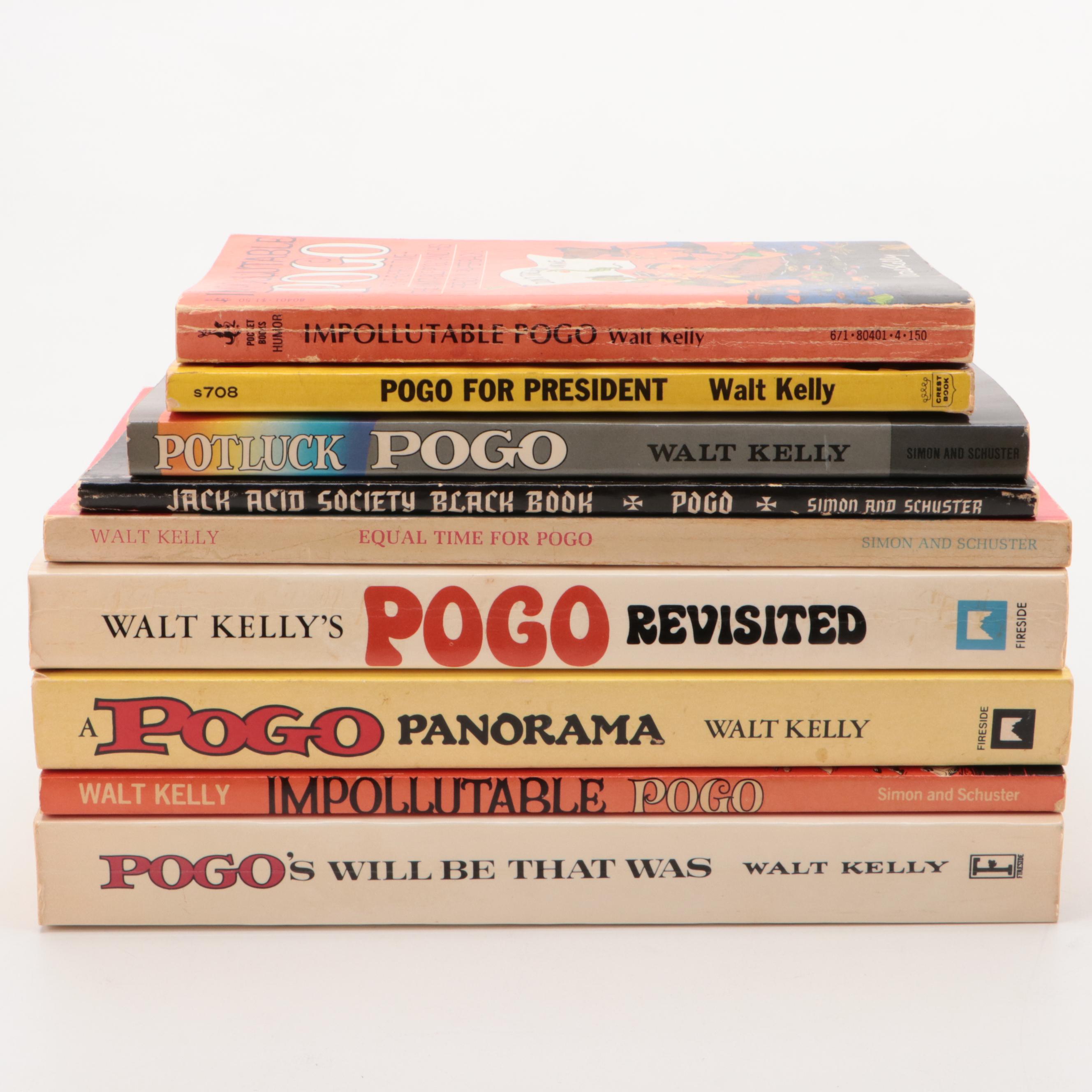 "The Jack Acid Society Black Book" and Other Pogo Books by Walt Kelly