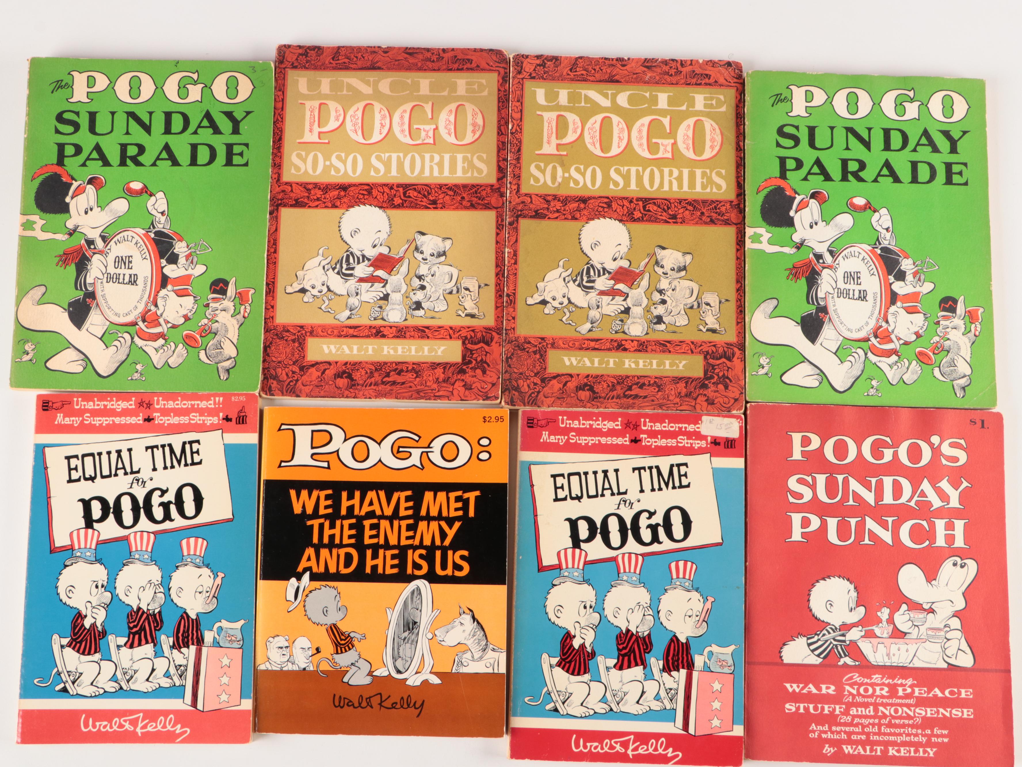 "The Jack Acid Society Black Book" and Other Pogo Books by Walt Kelly