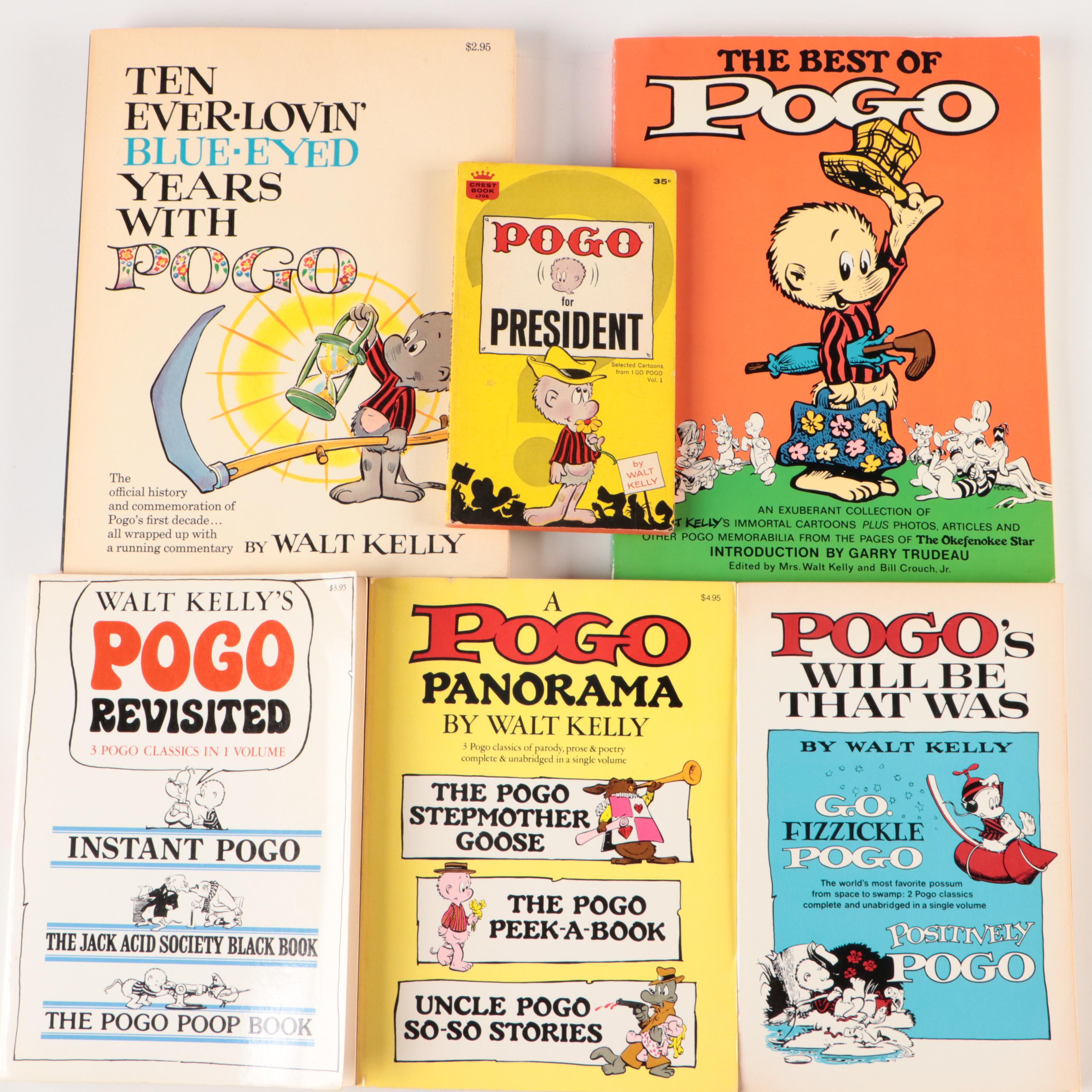 "The Jack Acid Society Black Book" and Other Pogo Books by Walt Kelly
