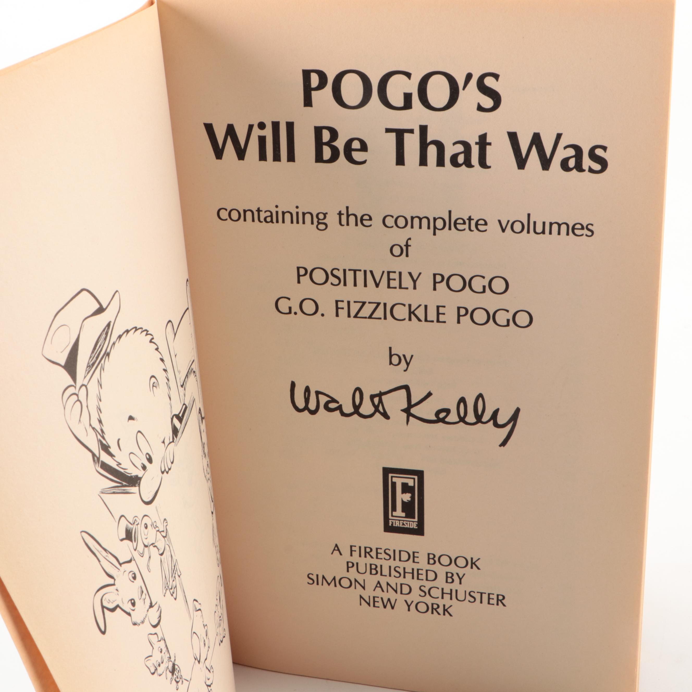 "The Jack Acid Society Black Book" and Other Pogo Books by Walt Kelly
