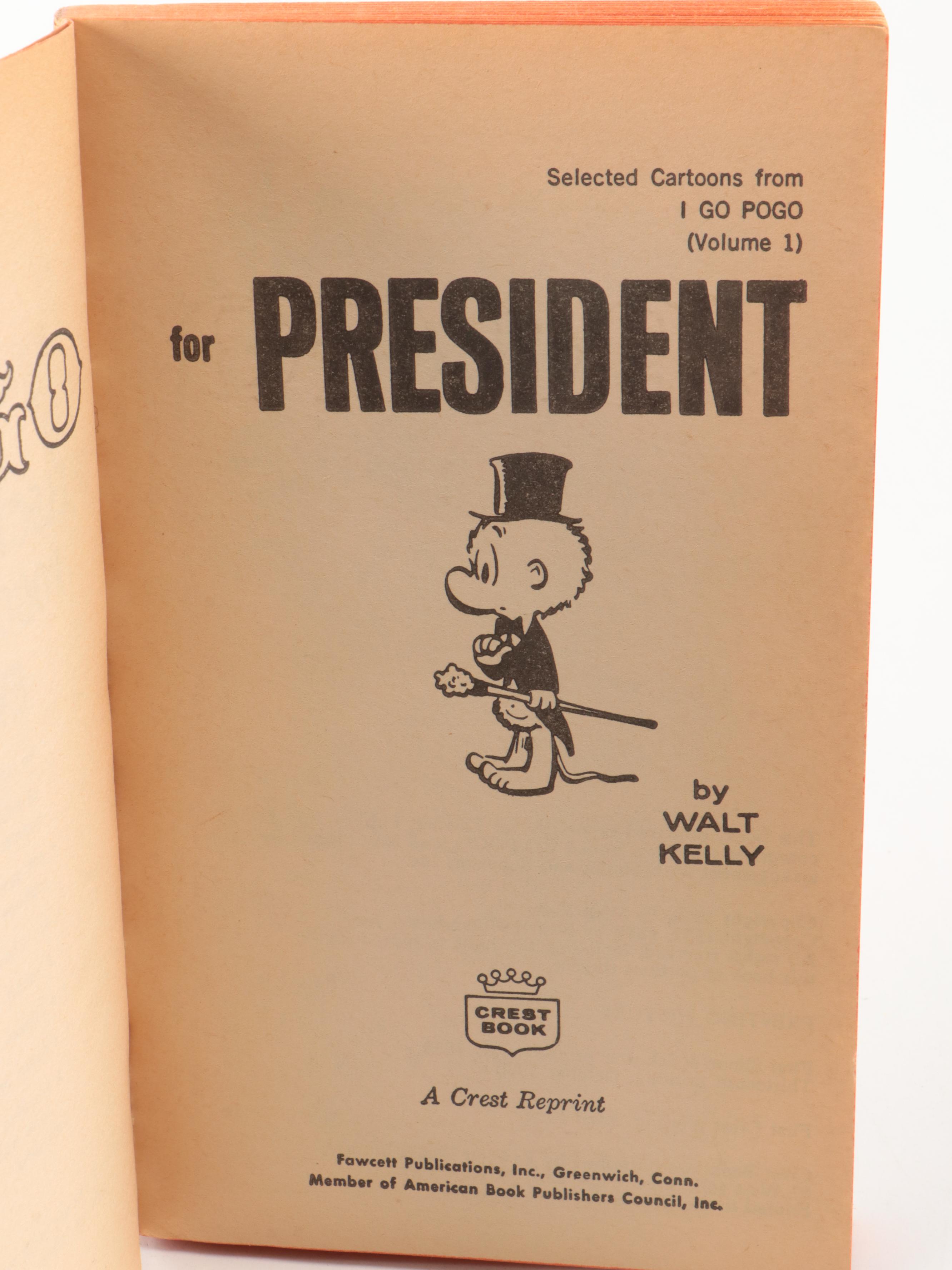 "The Jack Acid Society Black Book" and Other Pogo Books by Walt Kelly