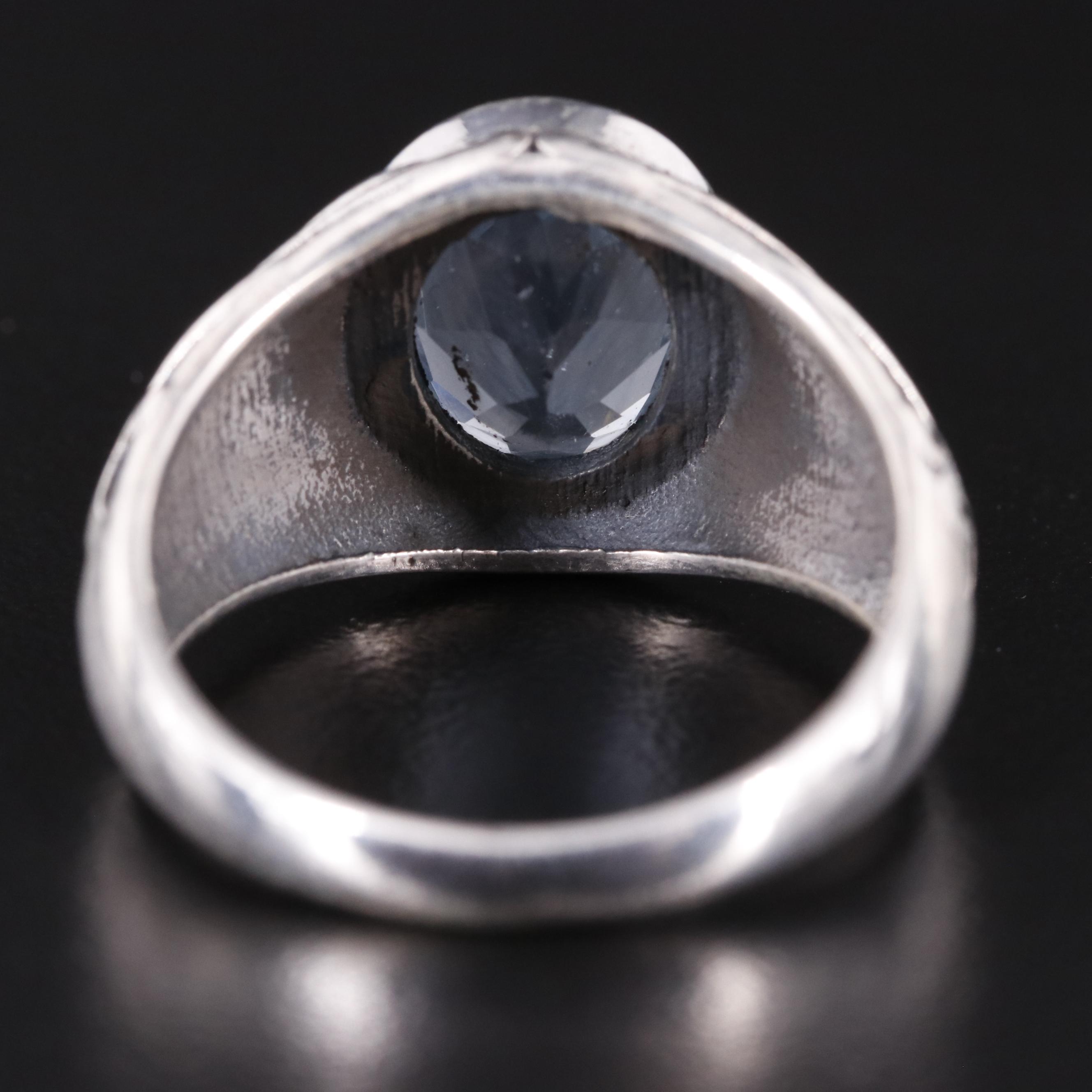 Sterling Blue Topaz Ring