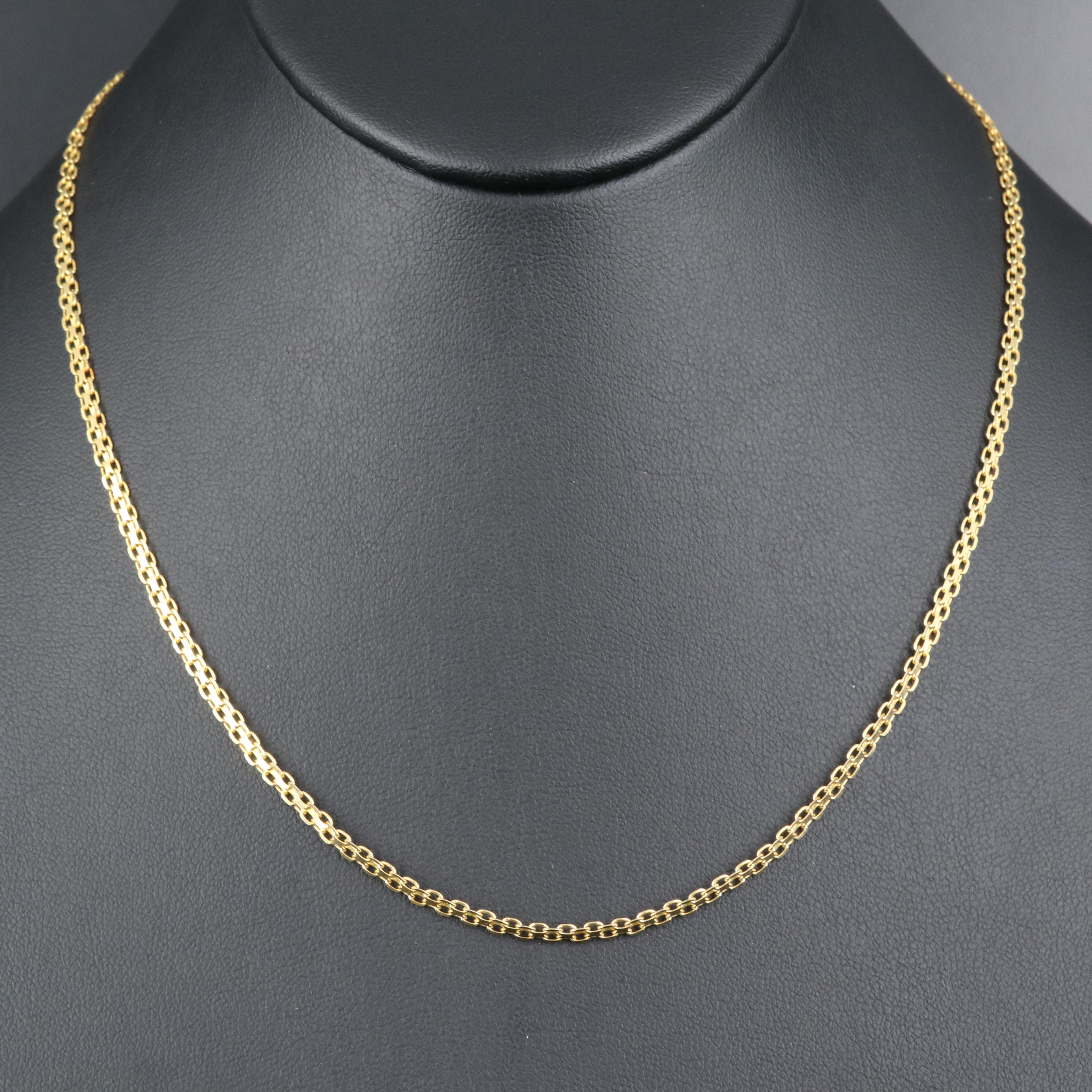 Italian 14K Bismark Chain