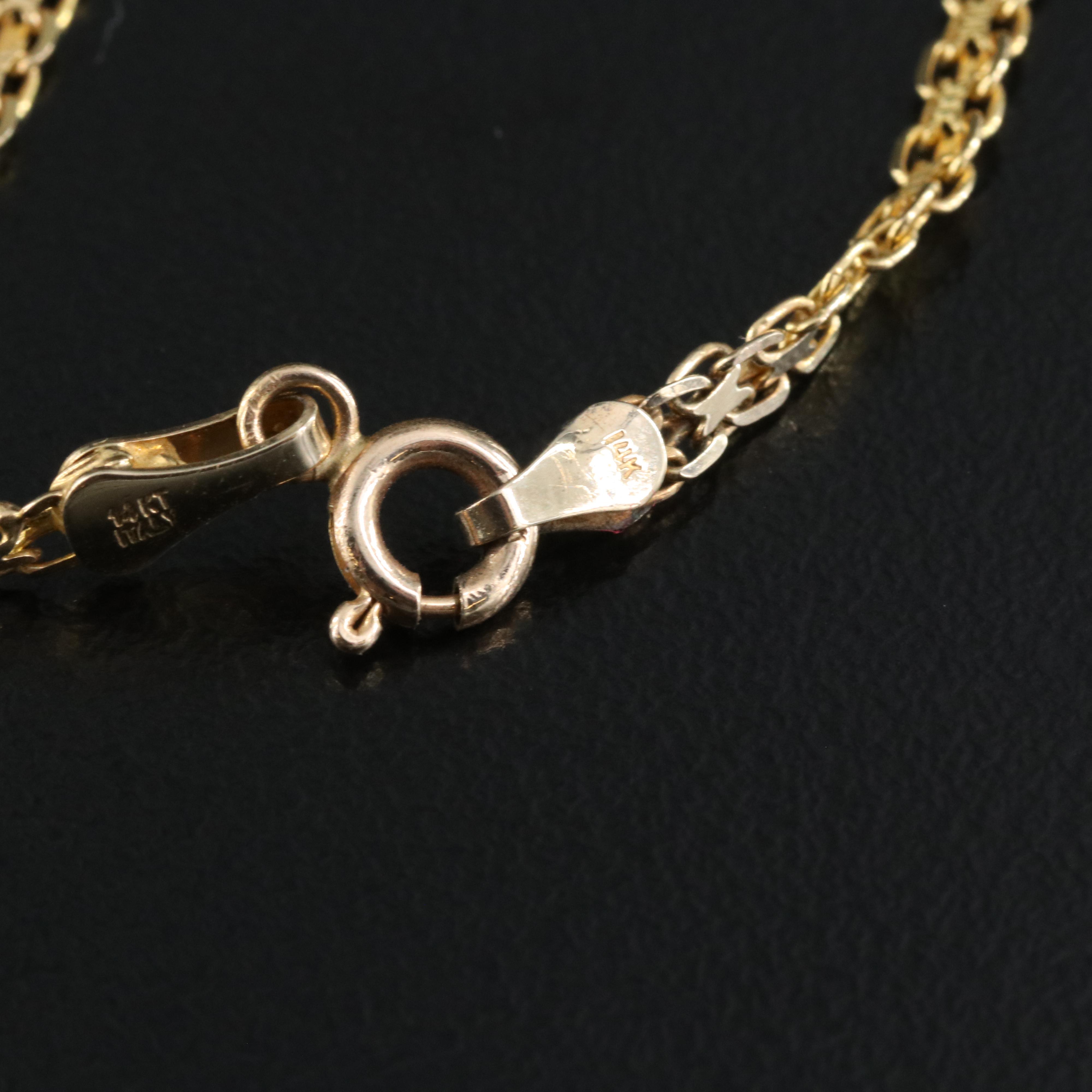 Italian 14K Bismark Chain