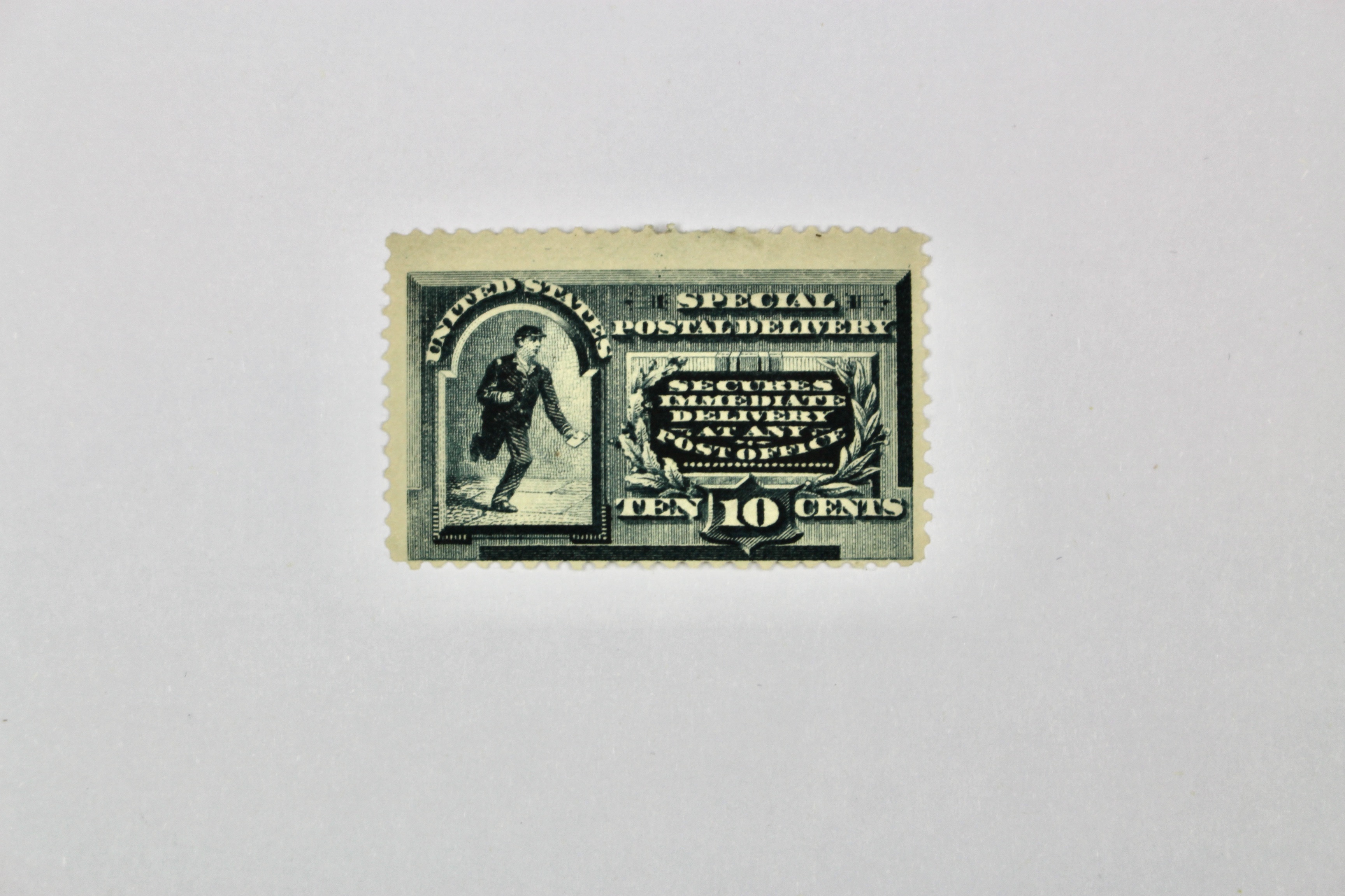 Two Early Special Delivery Postage Stamps