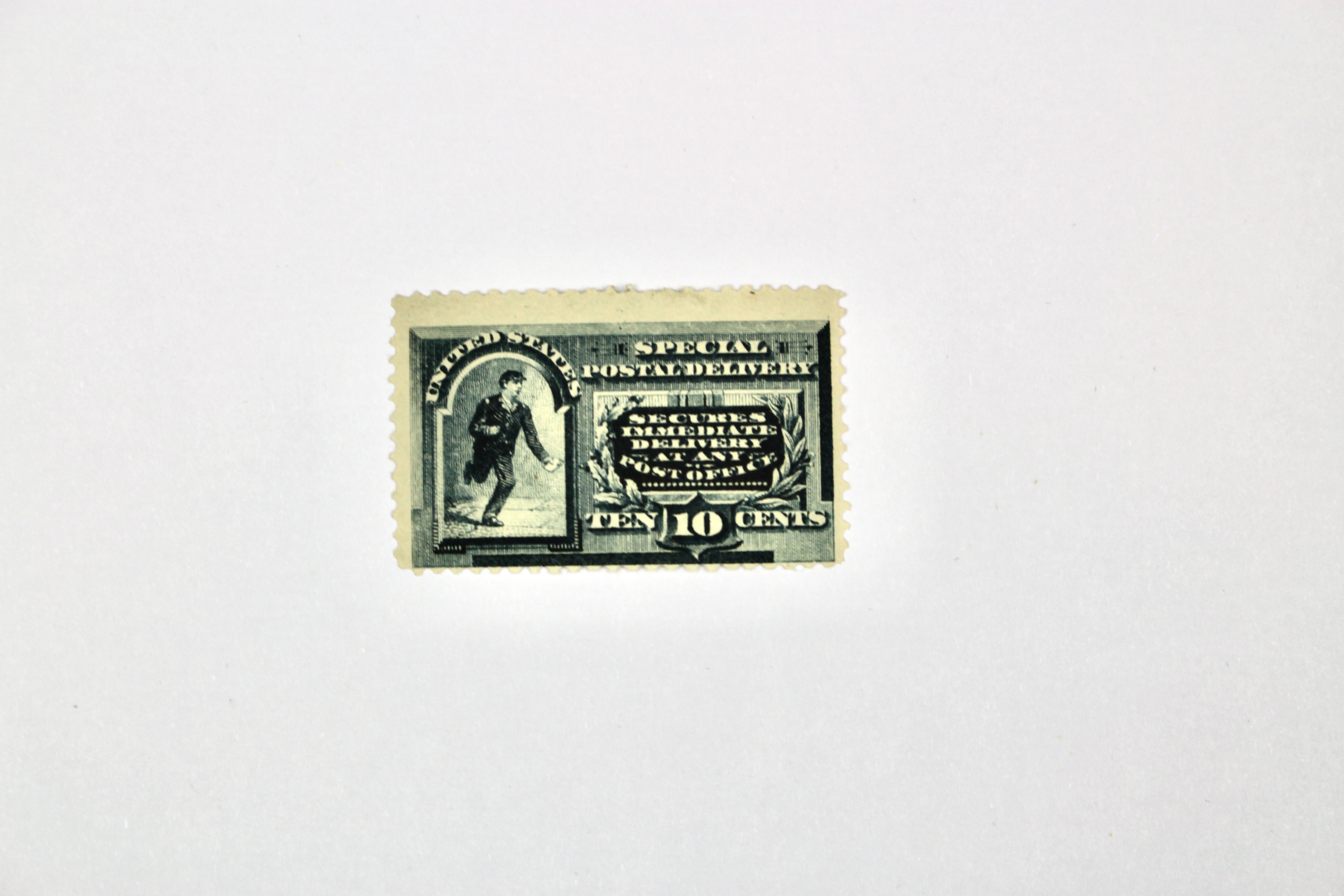 Two Early Special Delivery Postage Stamps