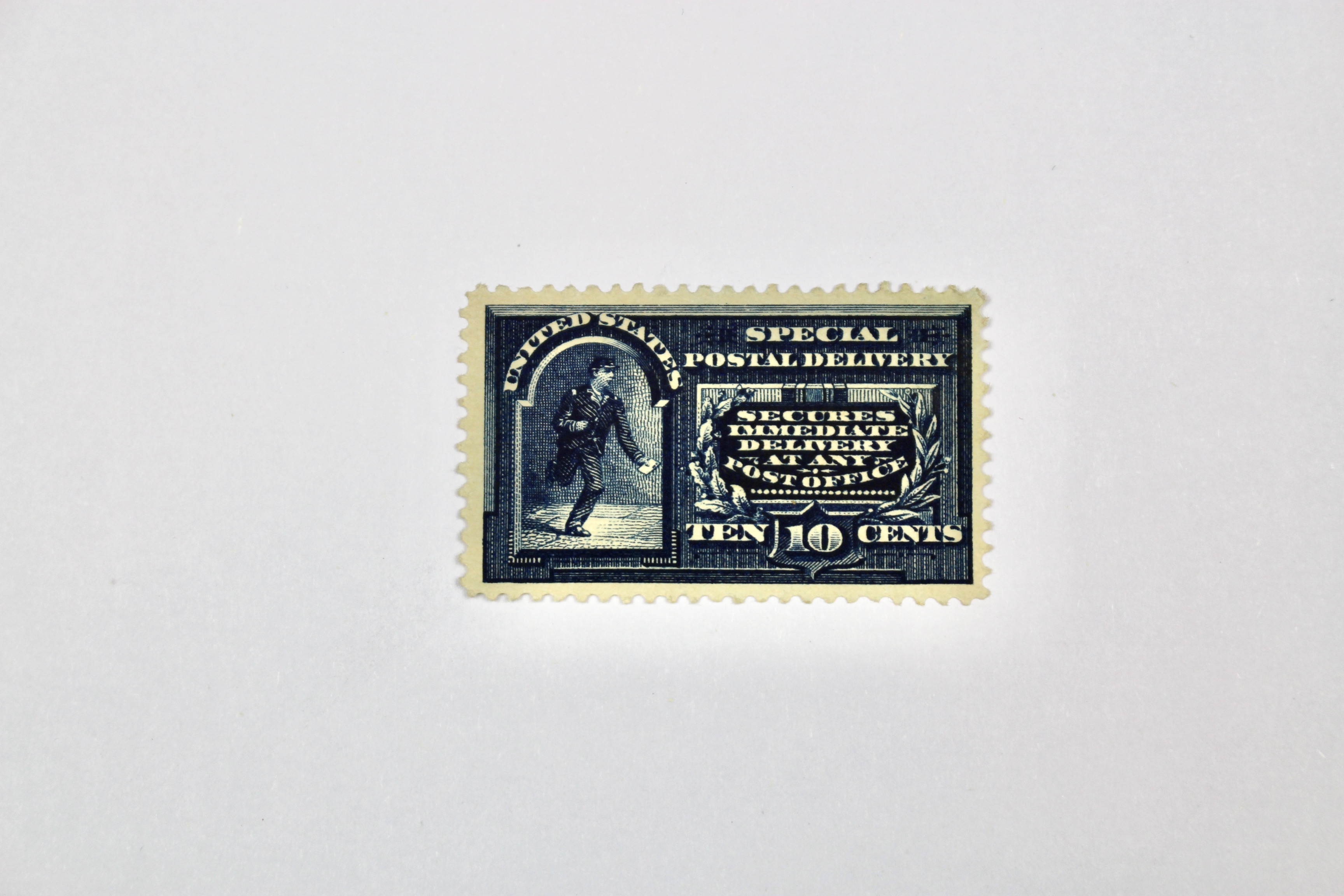 Two Early Special Delivery Postage Stamps