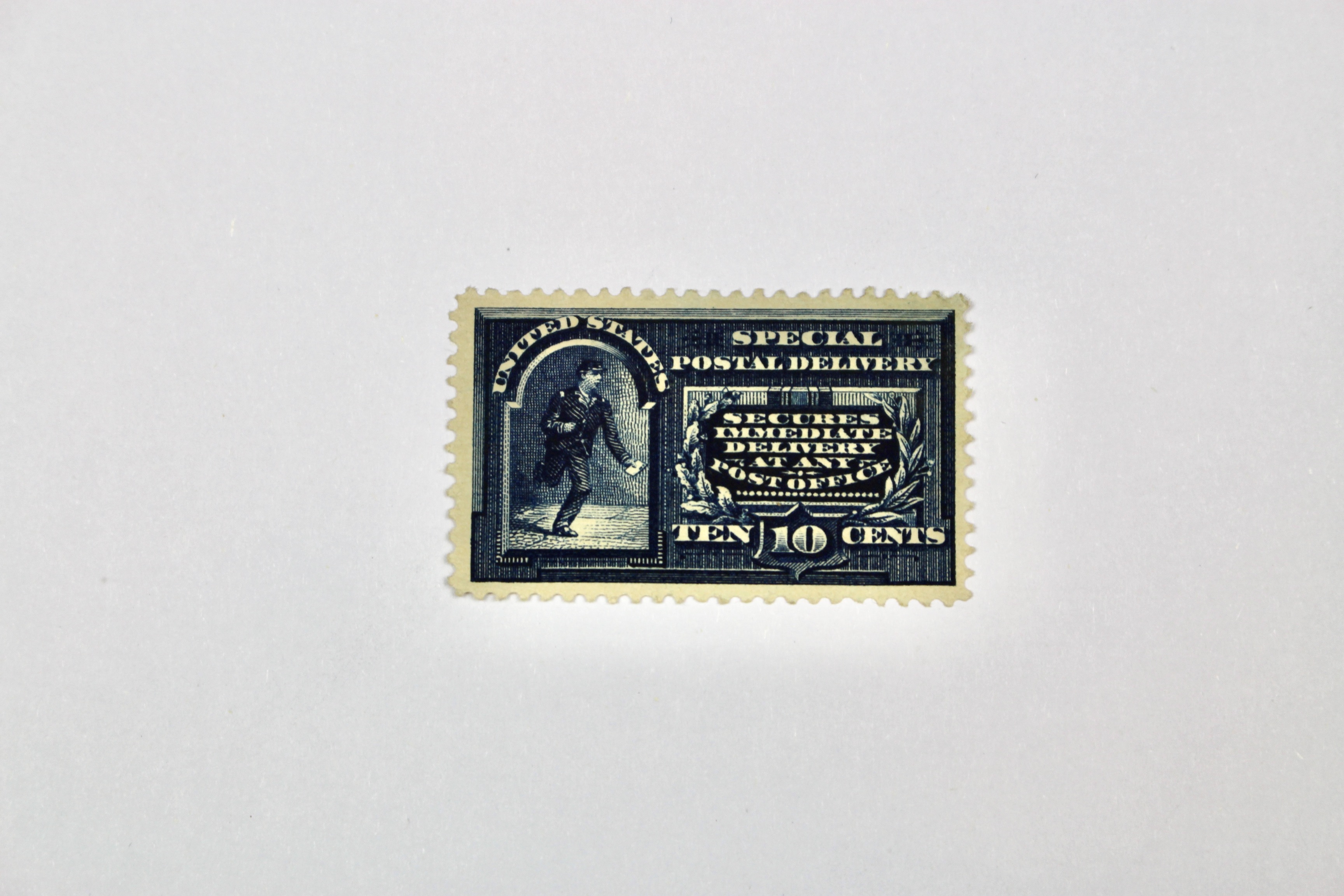 Two Early Special Delivery Postage Stamps
