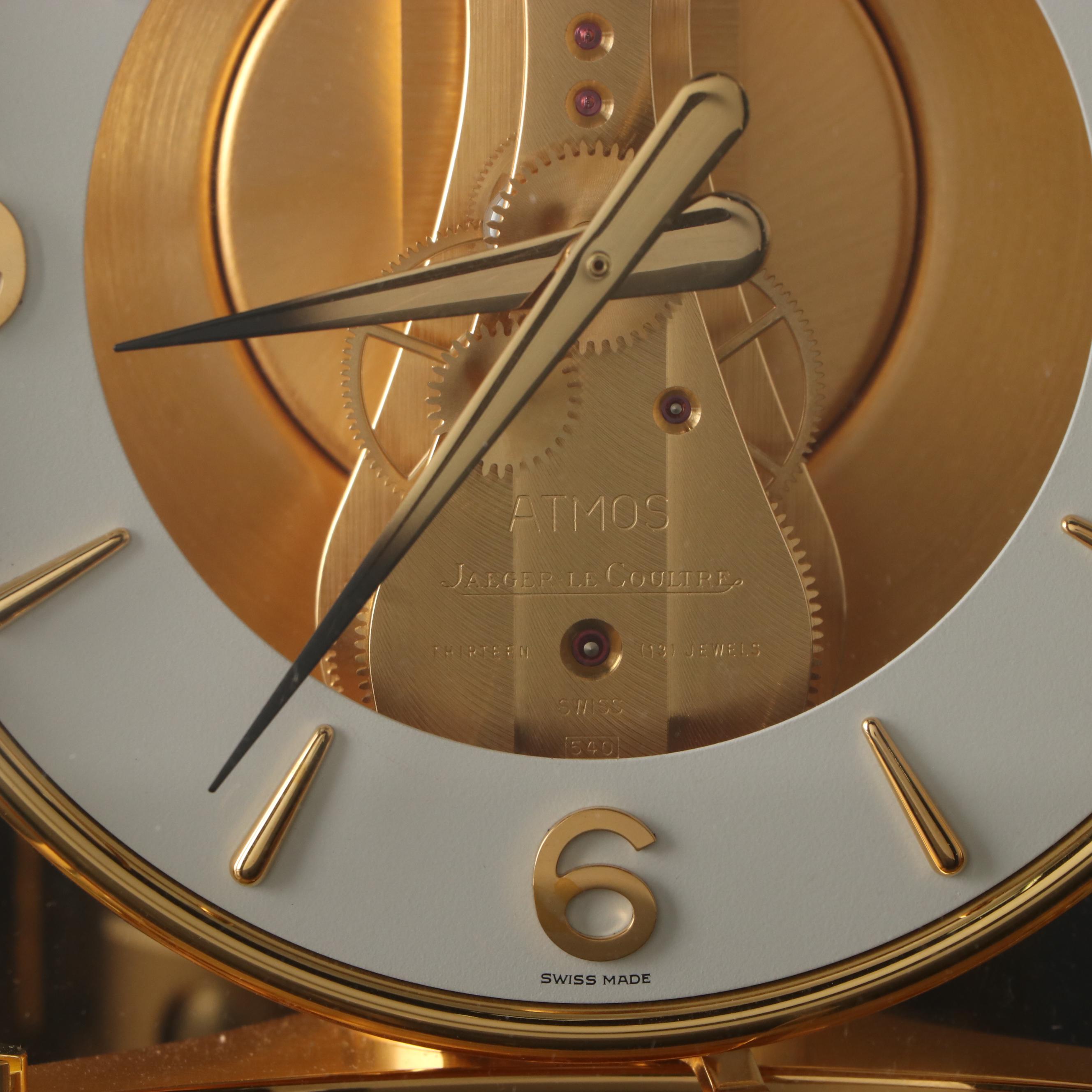 Jaeger-LeCoultre "Atmos" Self-Winding Perpetual Motion Mantel Clock