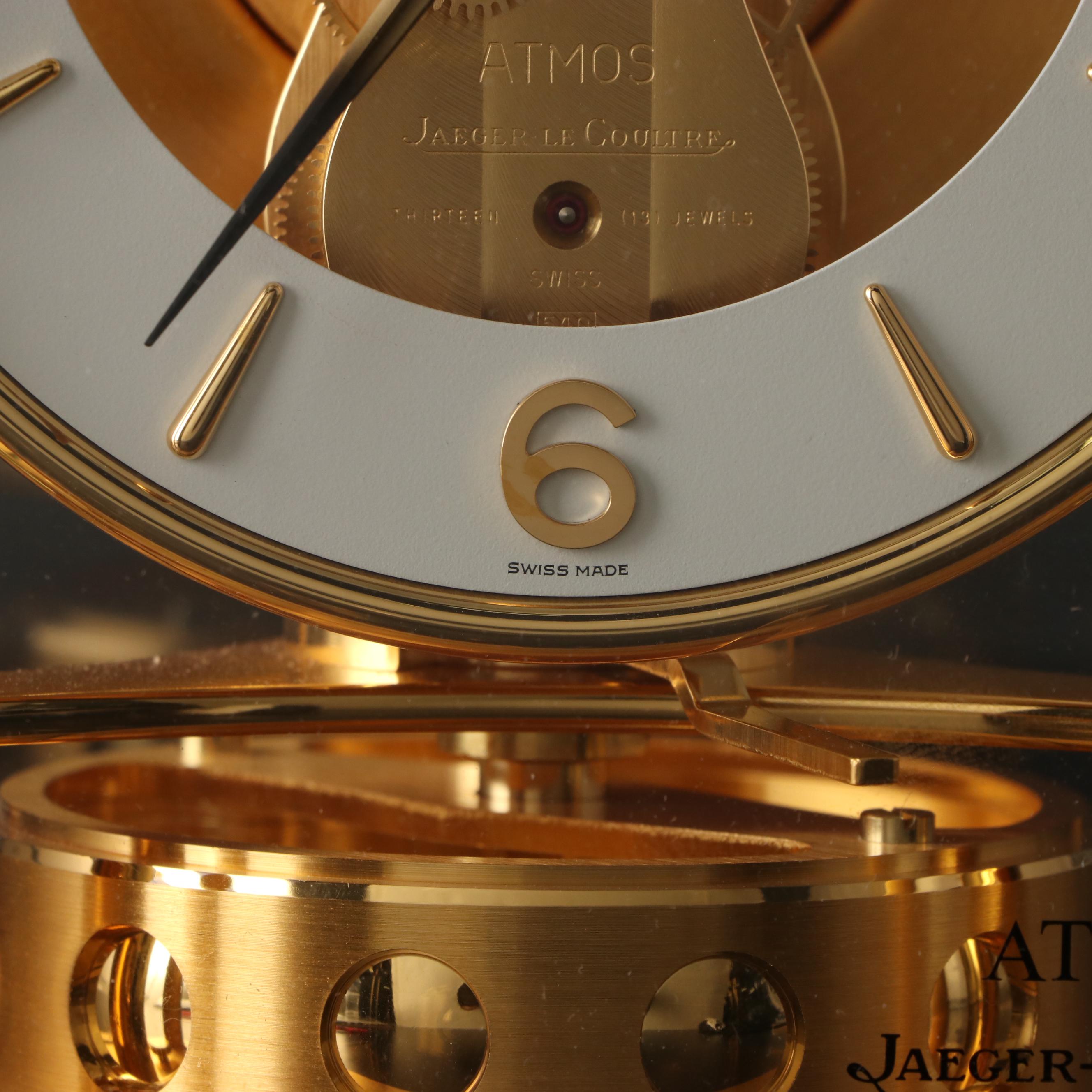 Jaeger-LeCoultre "Atmos" Self-Winding Perpetual Motion Mantel Clock