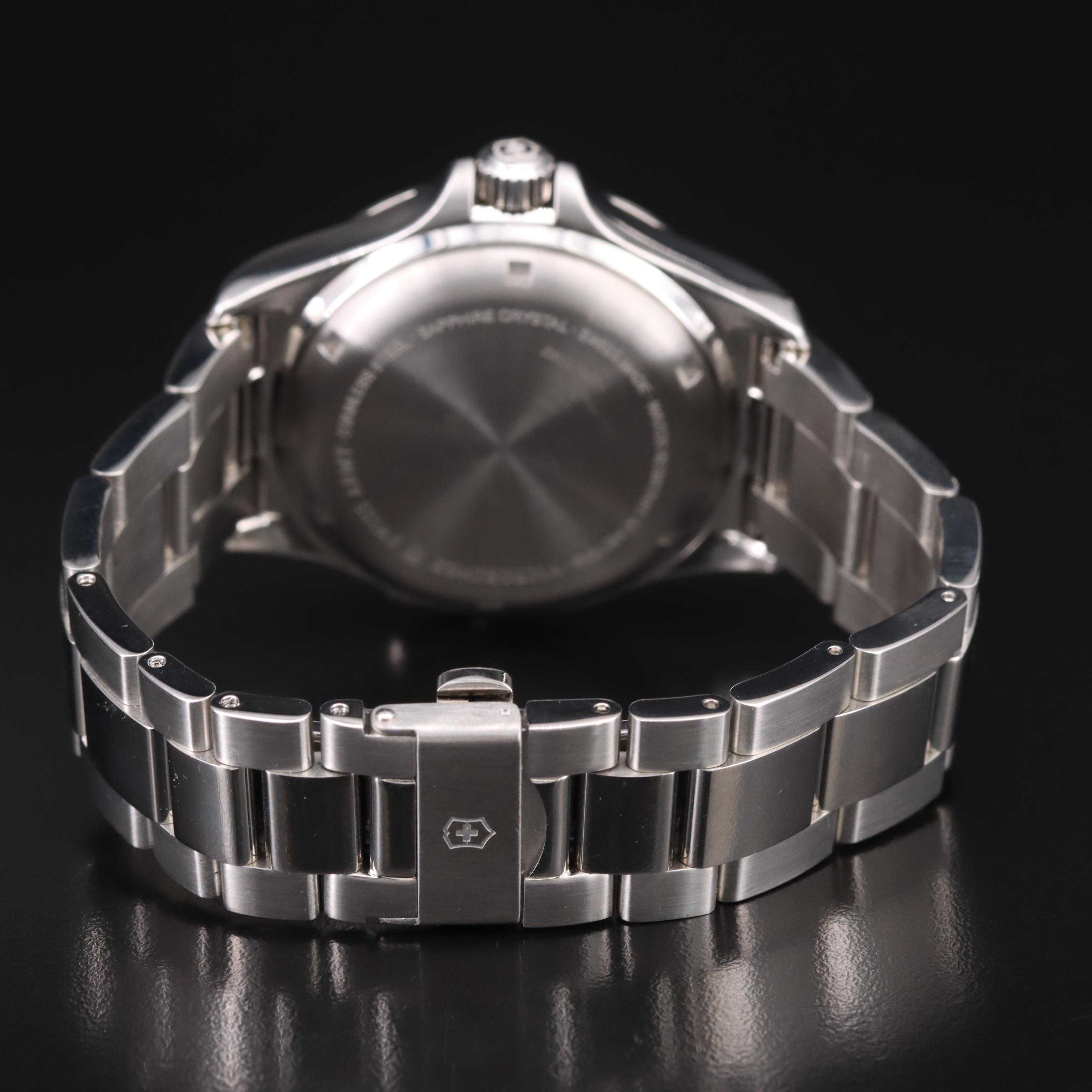 Victorinox Swiss Army Night Vision Stainless Steel Watch