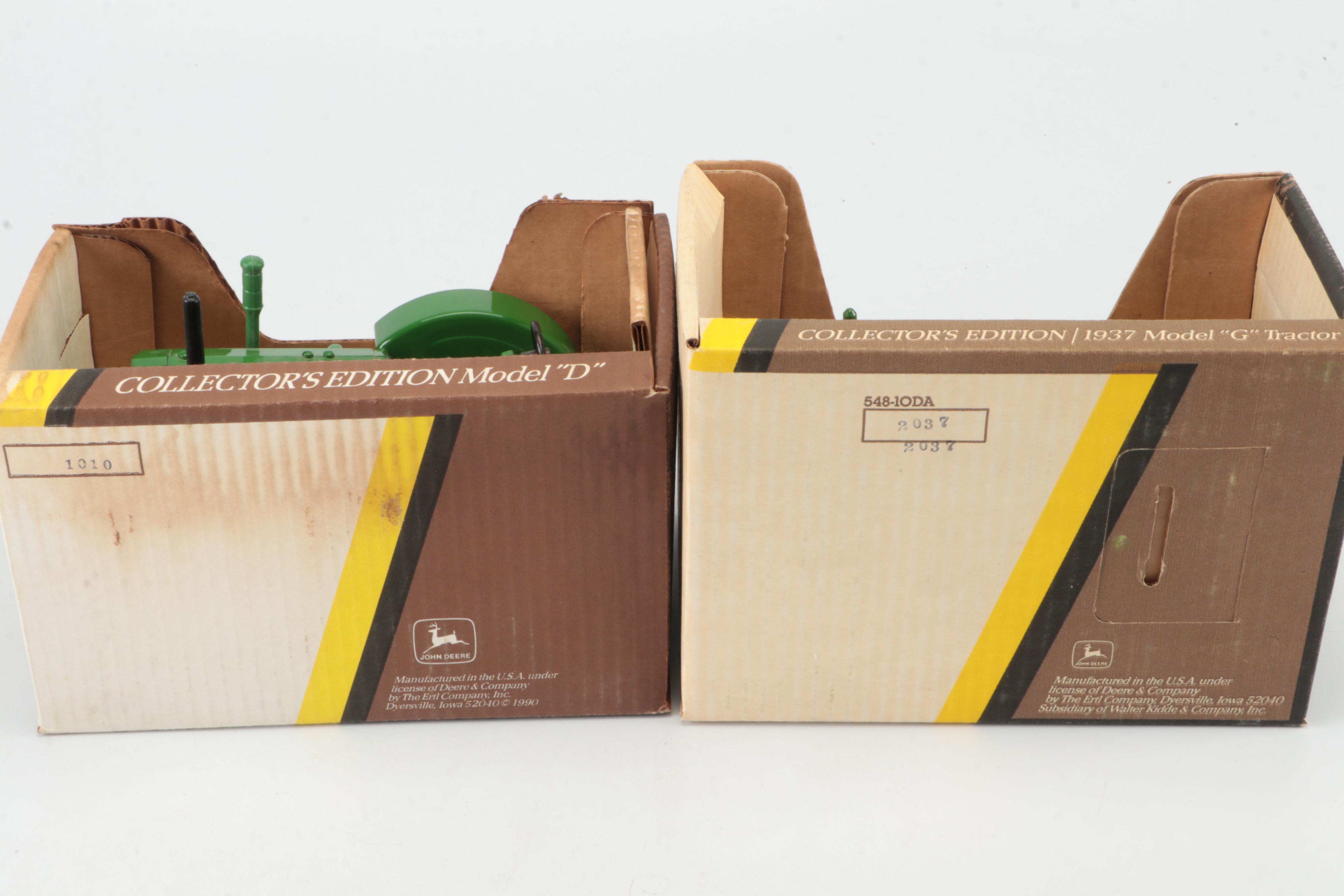 Ertl Diecast John Deere Tractors and Truck