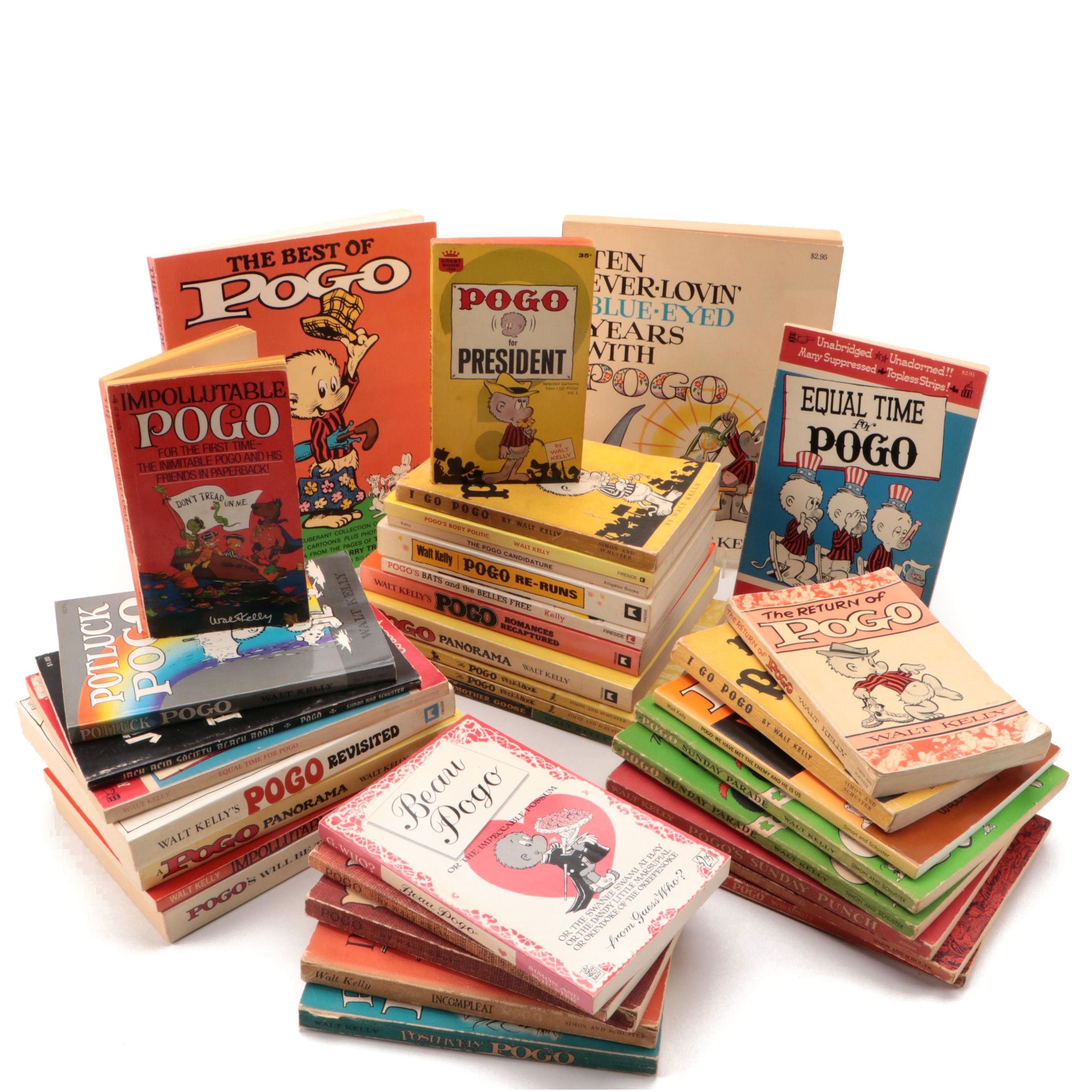 "The Jack Acid Society Black Book" and Other Pogo Books by Walt Kelly