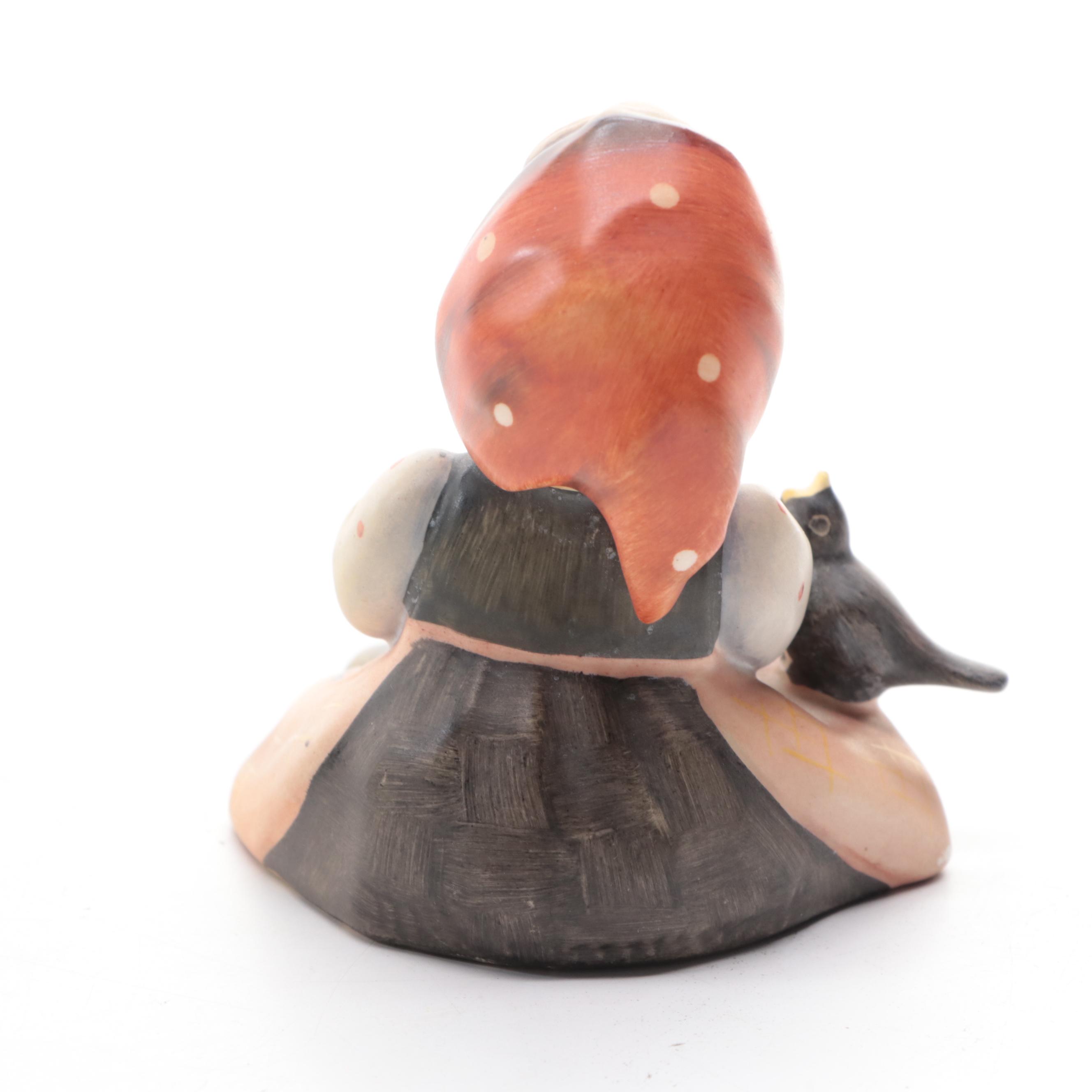 Goebel "Ring Around the Rosie" and "Happy Pastime" Porcelain Hummel Figurines