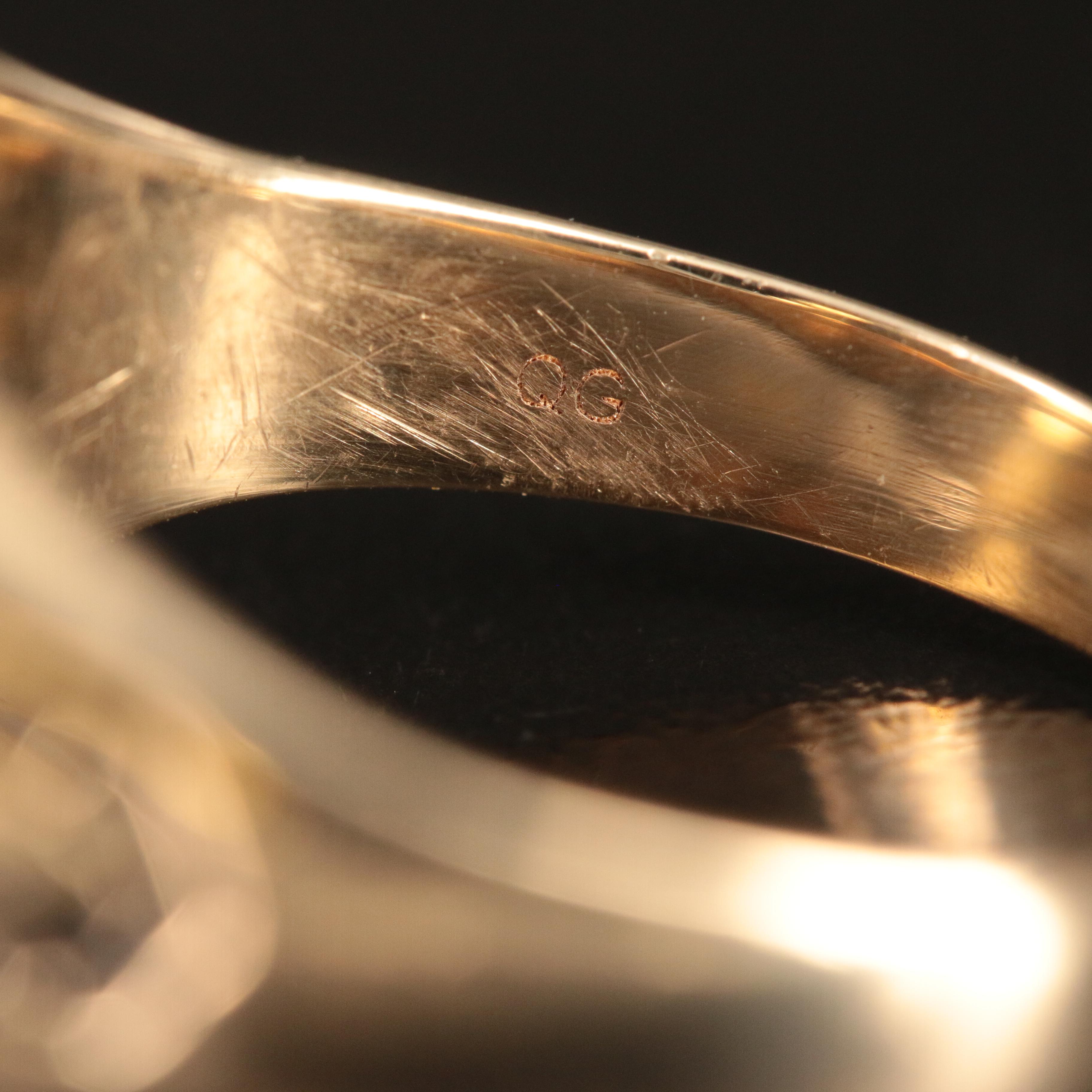 14K Ruby and Enamel Masonic Ring