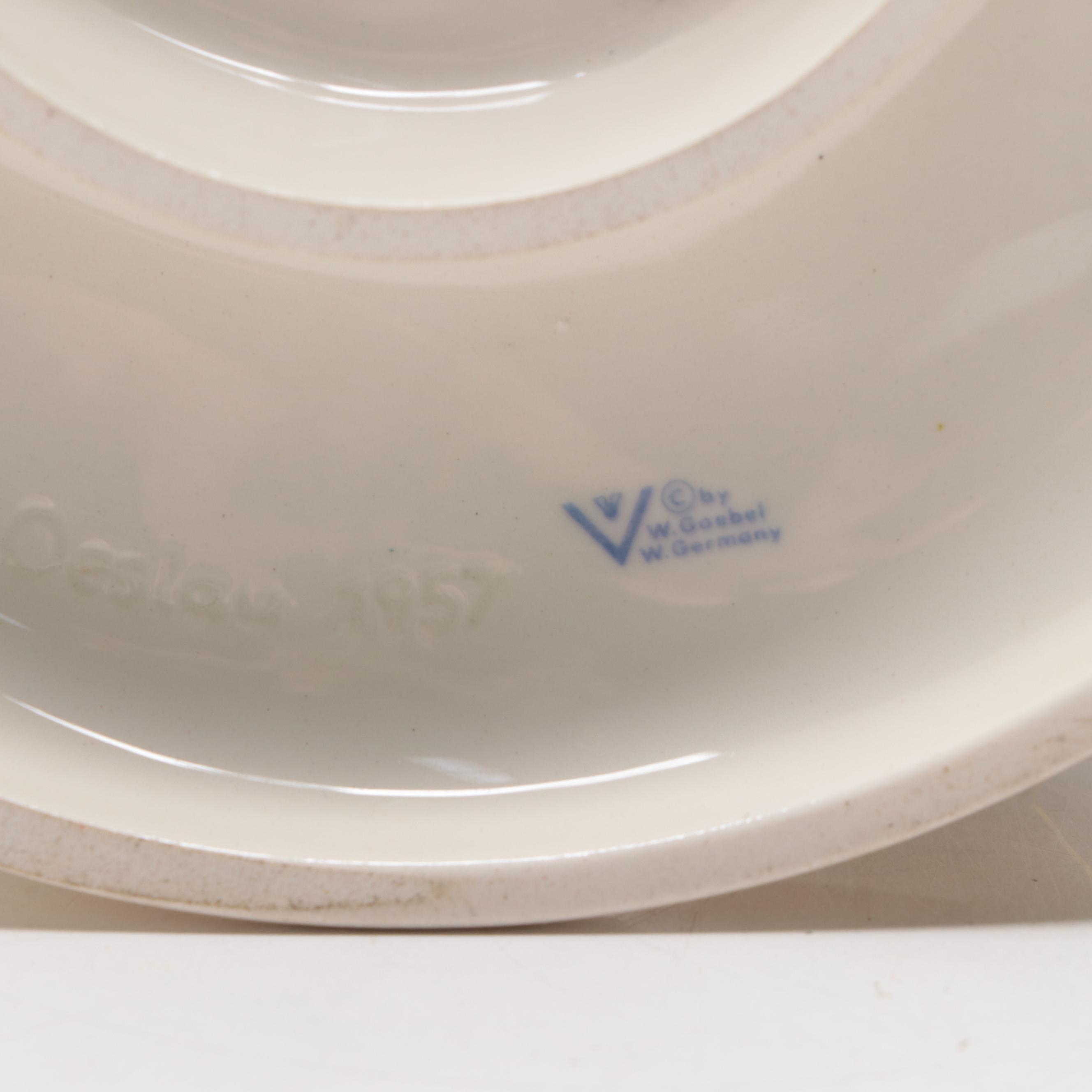 Goebel "Ring Around the Rosie" and "Happy Pastime" Porcelain Hummel Figurines