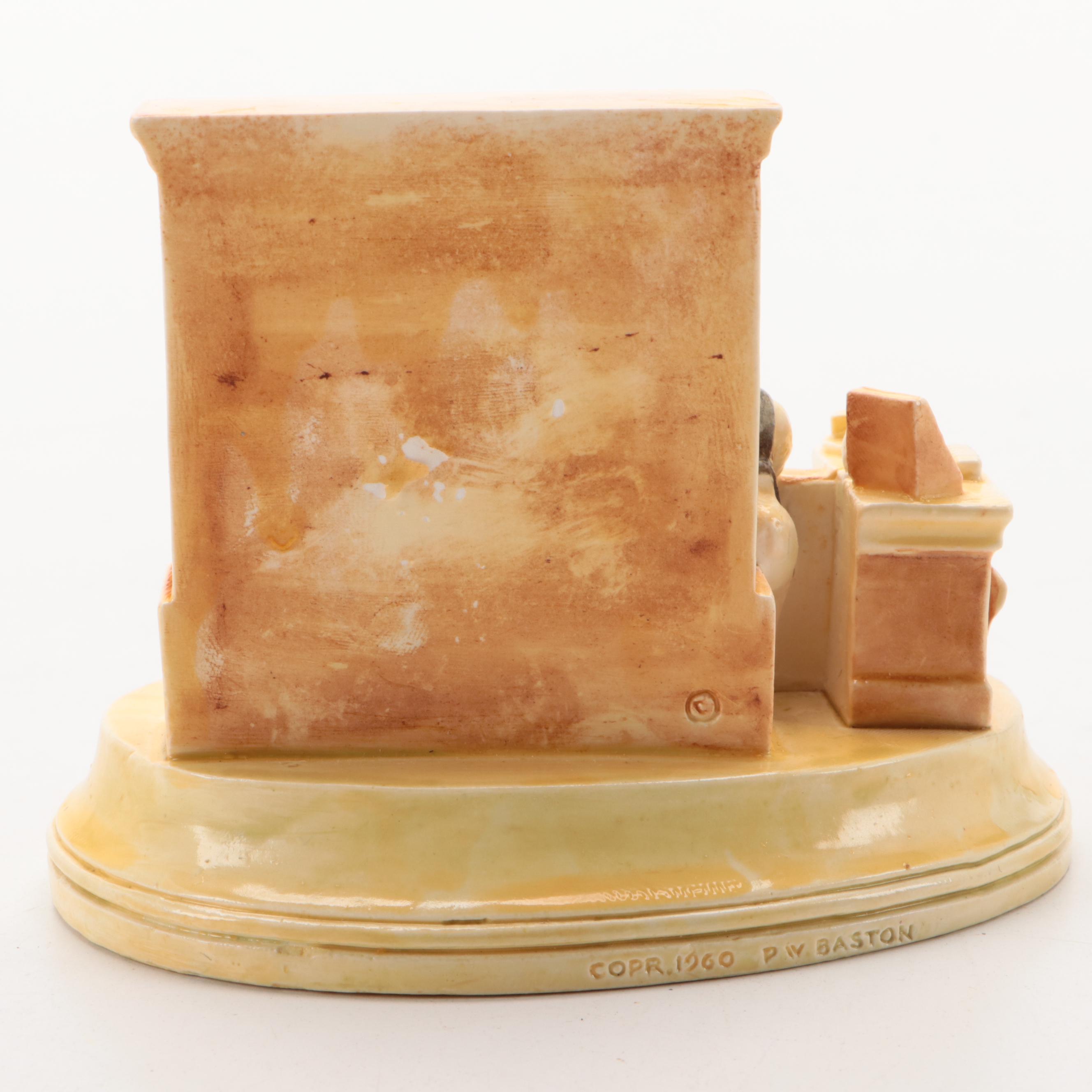 Signed Sebastian "George Washington" Ceramic Figurine and More