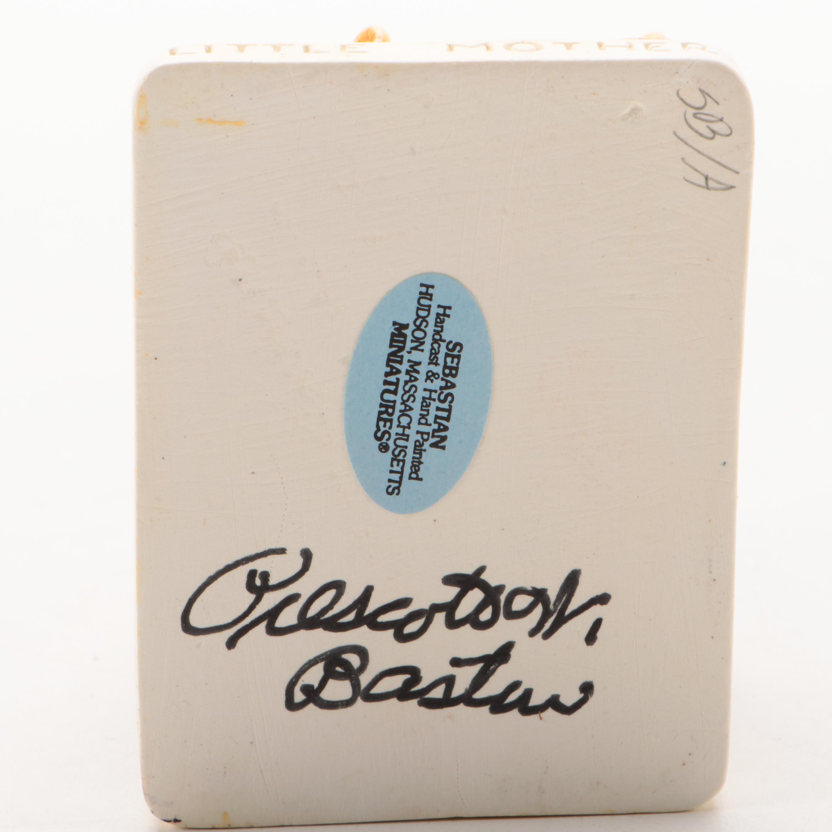 Signed Sebastian "George Washington" Ceramic Figurine and More