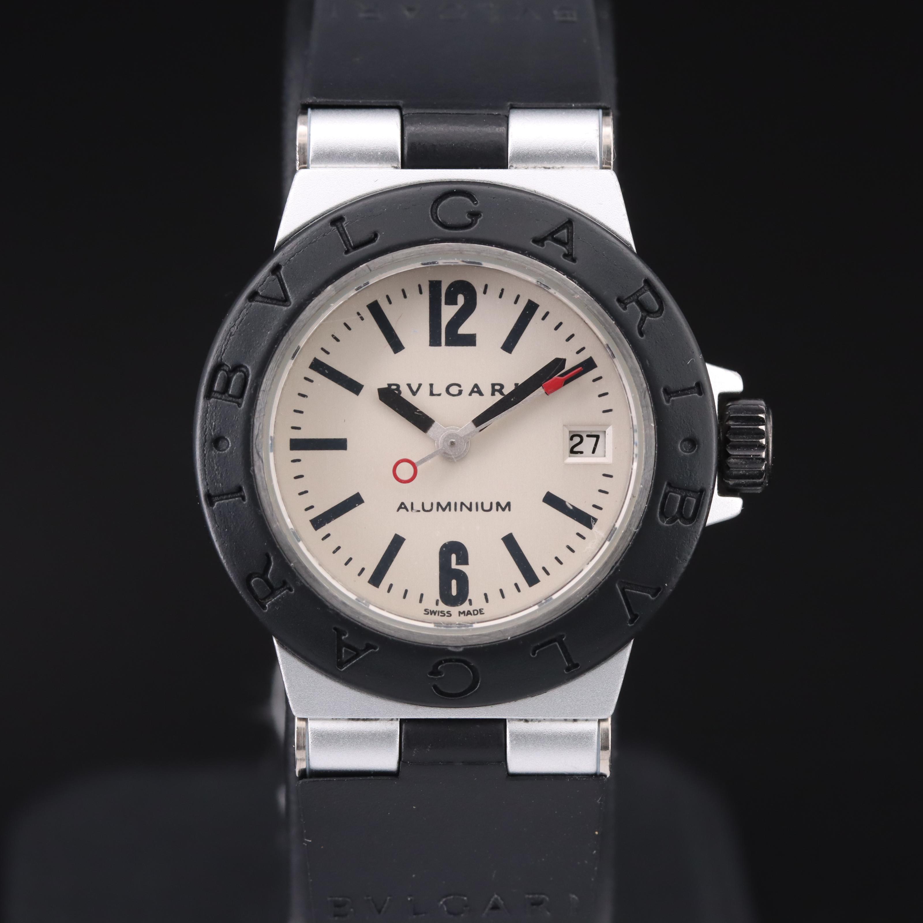 BVLGARI Diagono Aluminum Date Watch
