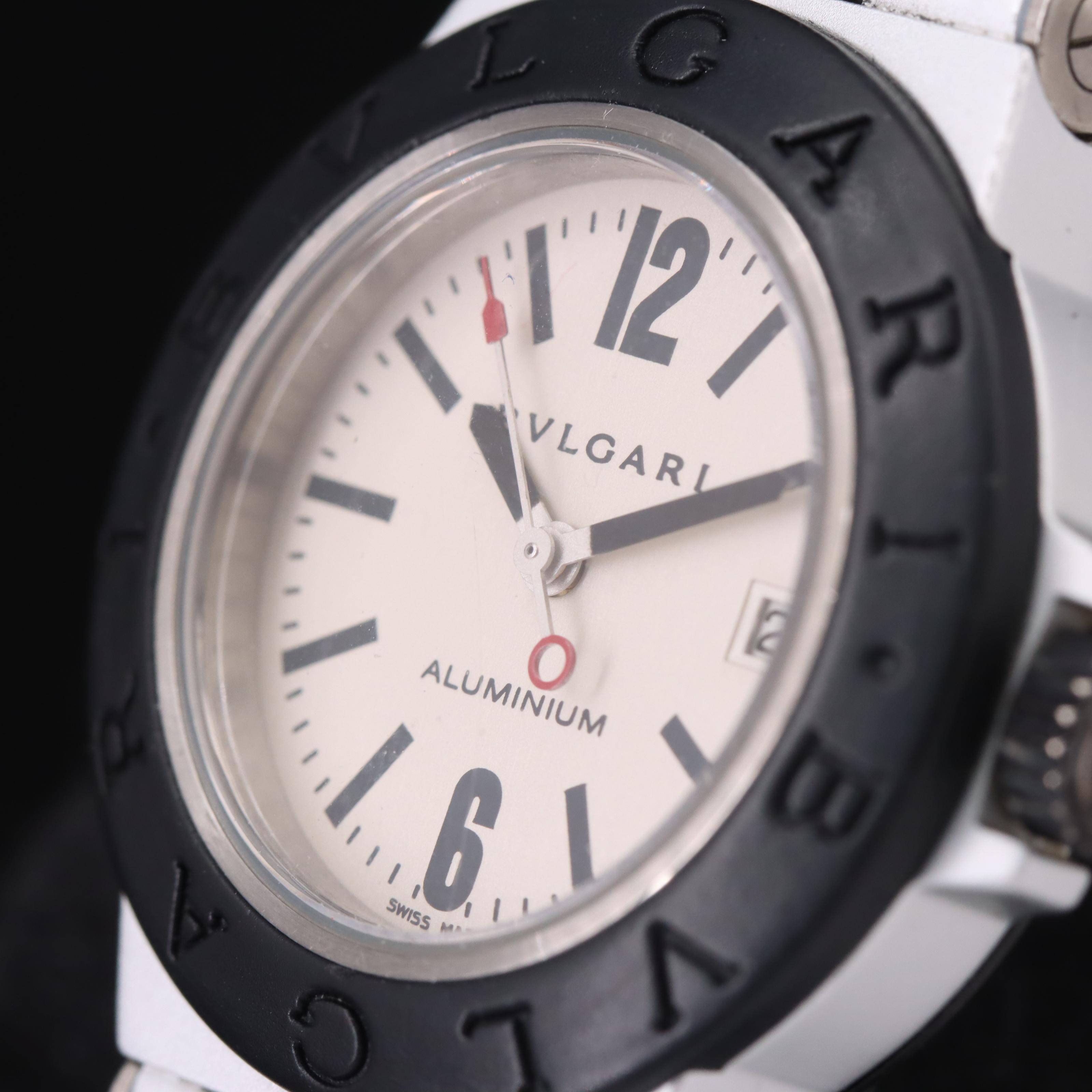BVLGARI Diagono Aluminum Date Watch