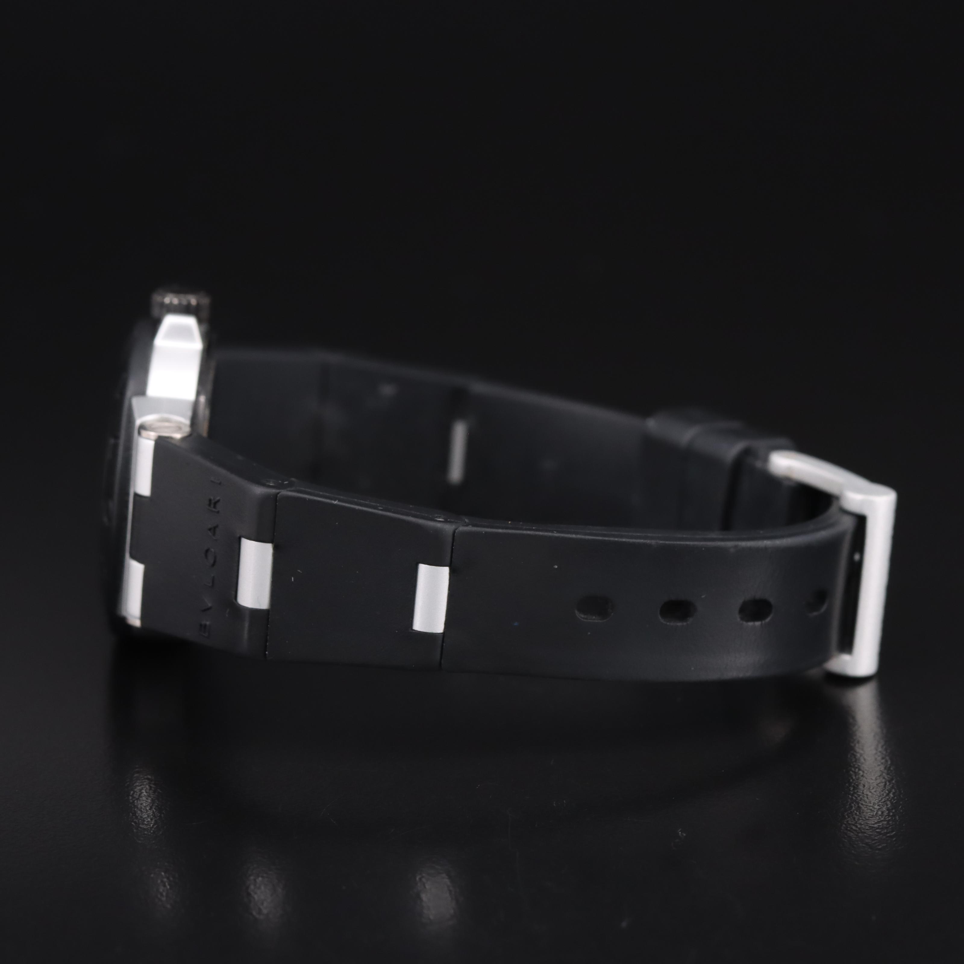 BVLGARI Diagono Aluminum Date Watch