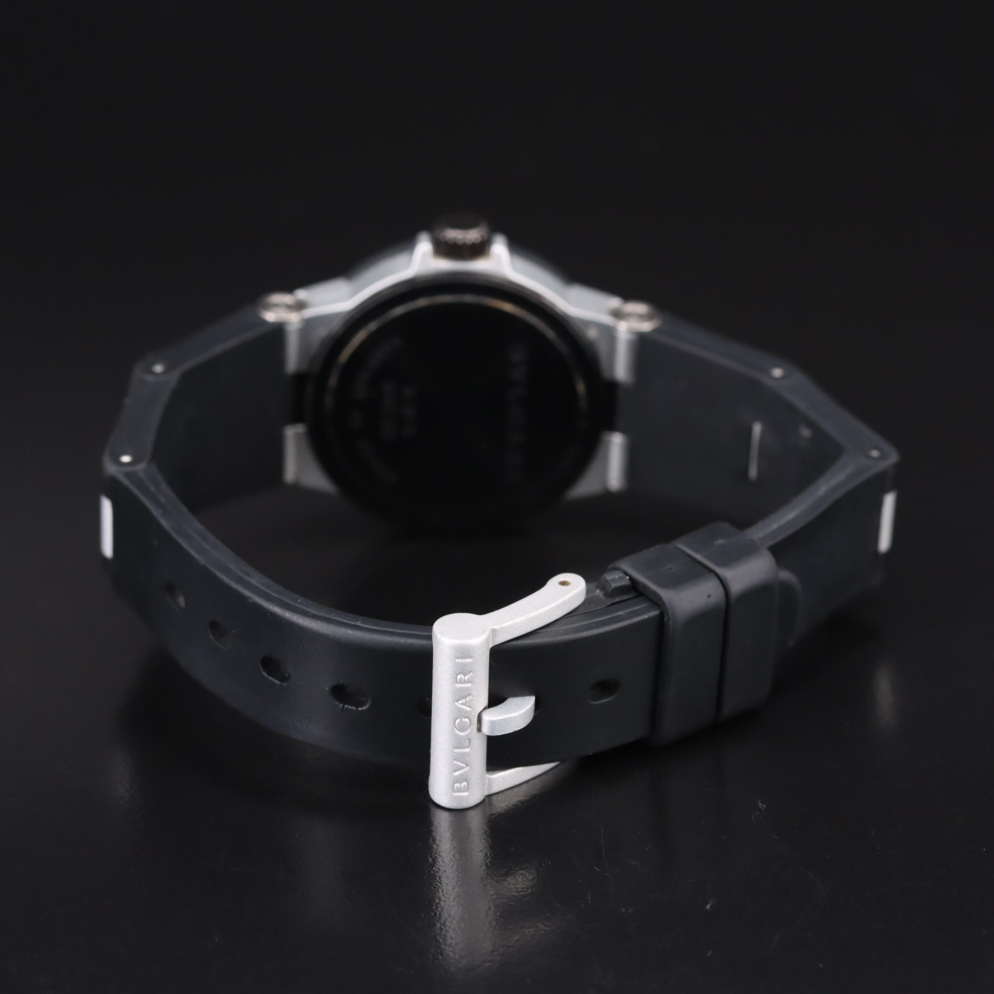 BVLGARI Diagono Aluminum Date Watch