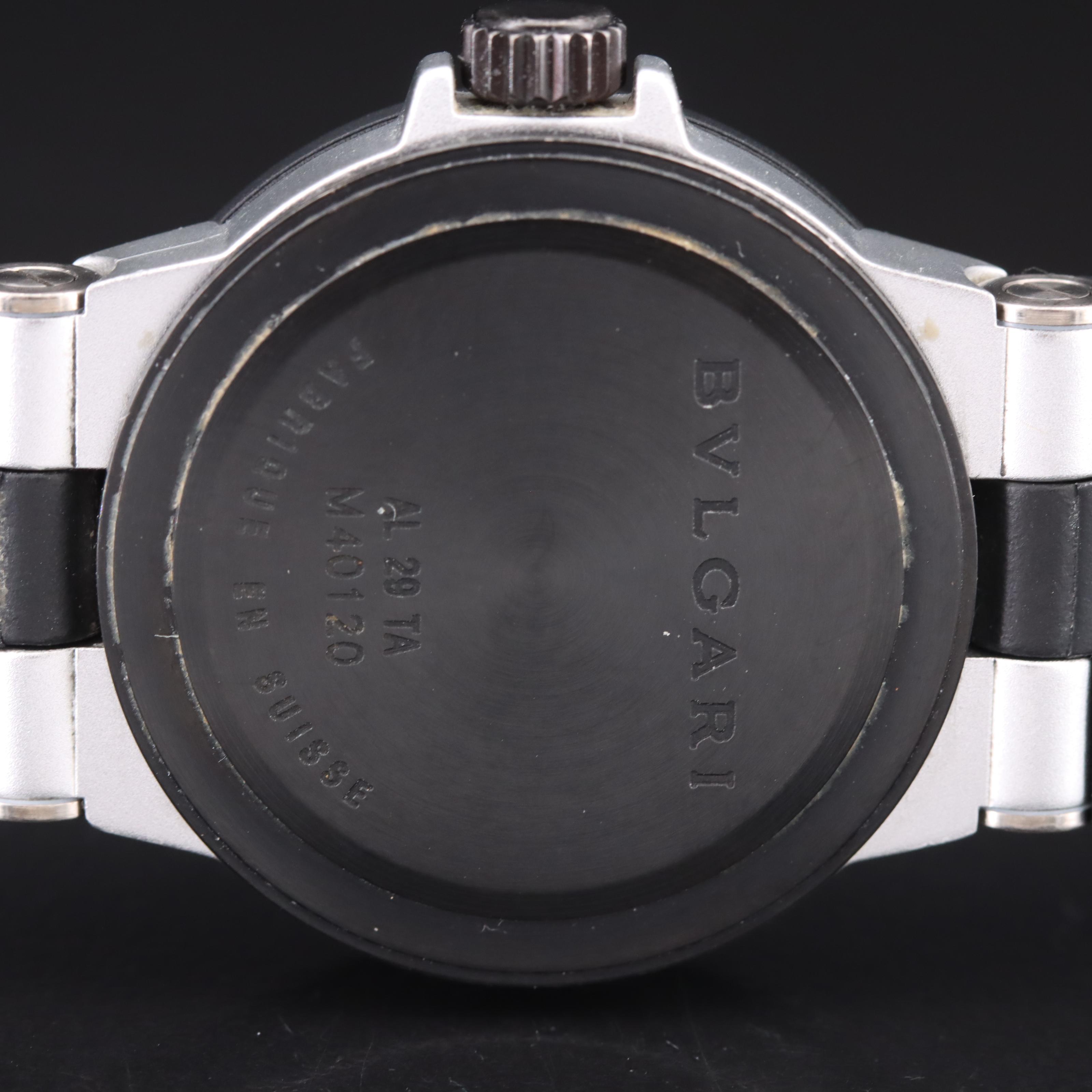 BVLGARI Diagono Aluminum Date Watch