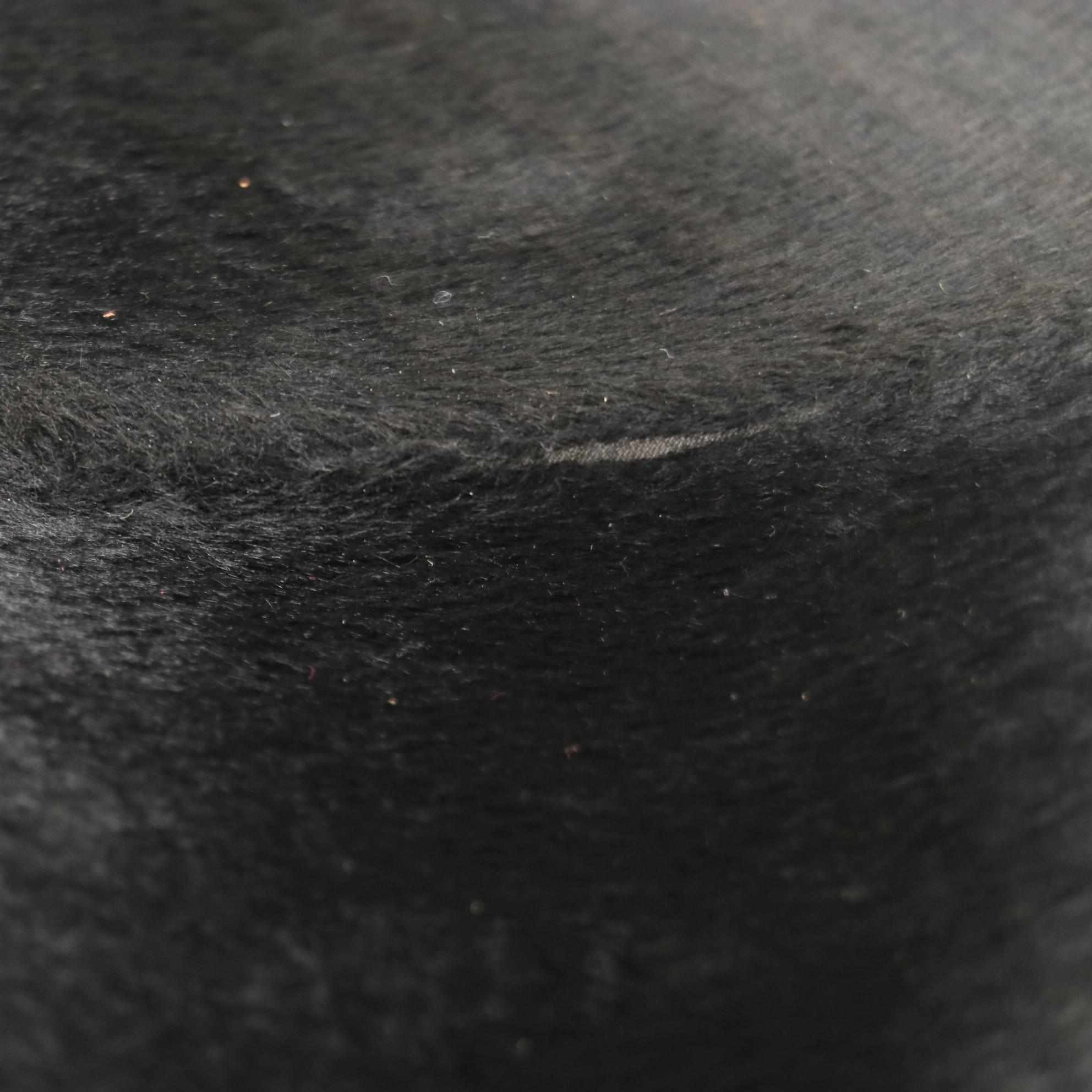 Young Bros. Beaver Fur Top Hat with Silk Band and Leather Hat Box, Late 1800s