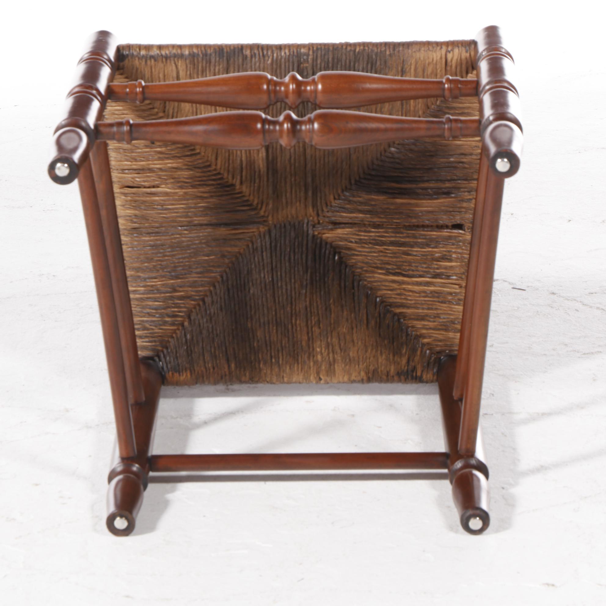 Five-Piece Colonial Style Cherrywood Dining Set, Including Davis Cabinet Company