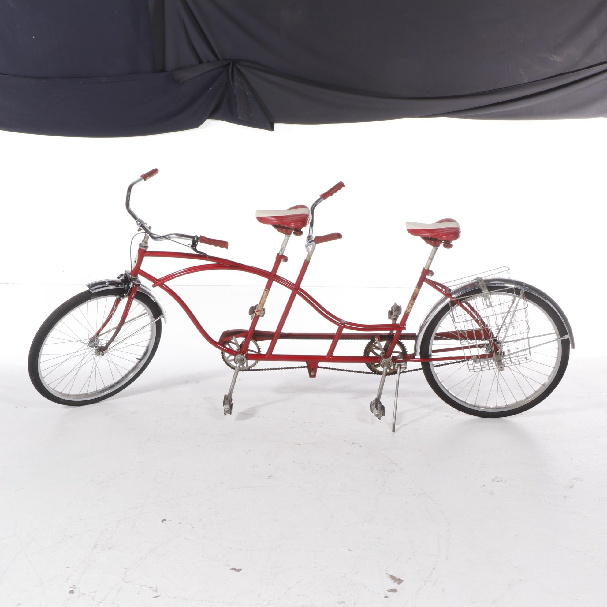 Huffy "Daisy" Tandem Bicycle, Mid-20th Century