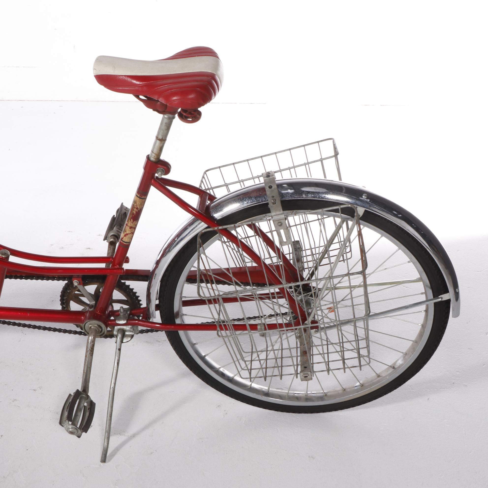 Huffy "Daisy" Tandem Bicycle, Mid-20th Century