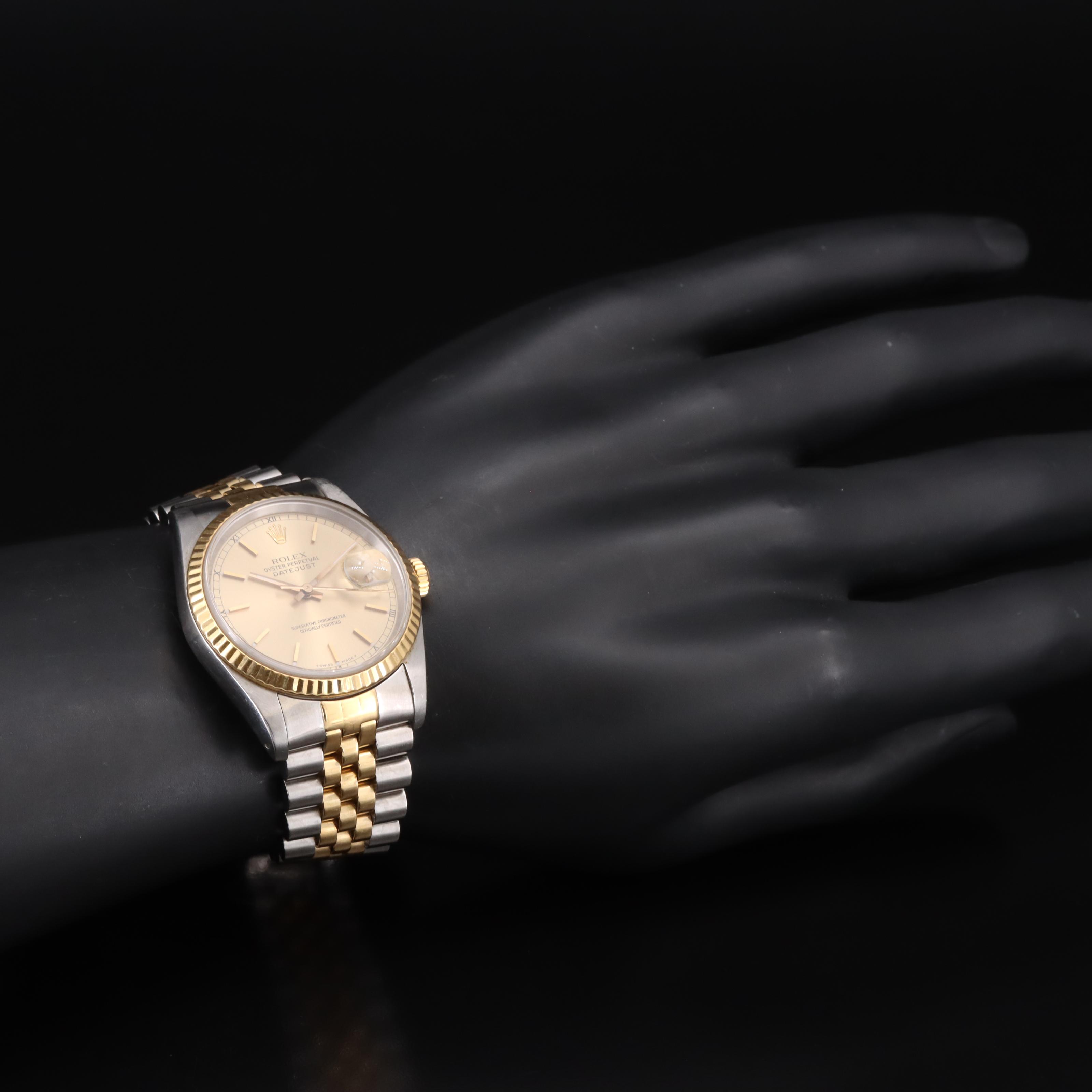 1989 Rolex Oyster Perpetual Datejust Watch