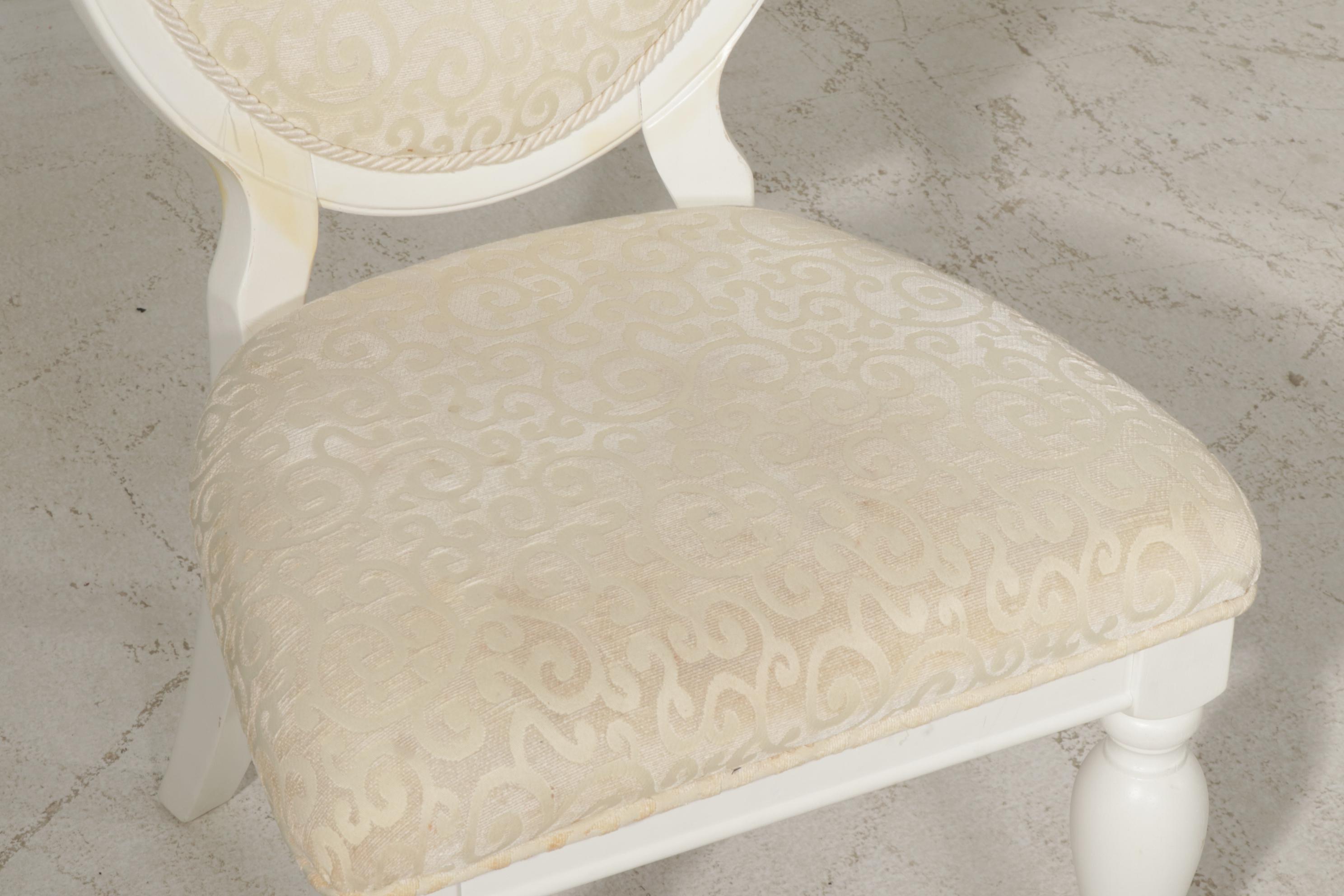 American Signature White-Painted Wooden Bedroom Suite