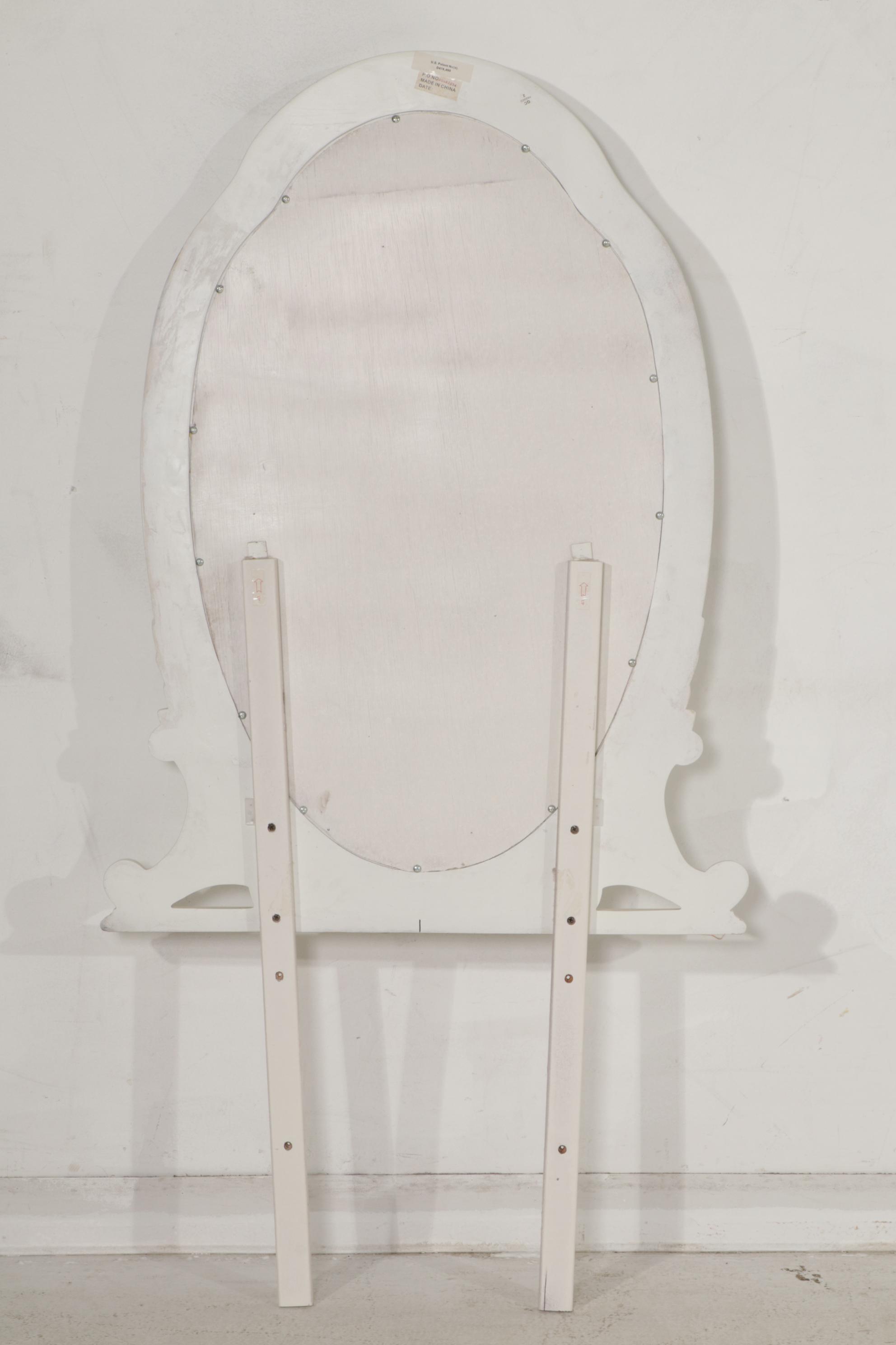 American Signature White-Painted Wooden Bedroom Suite