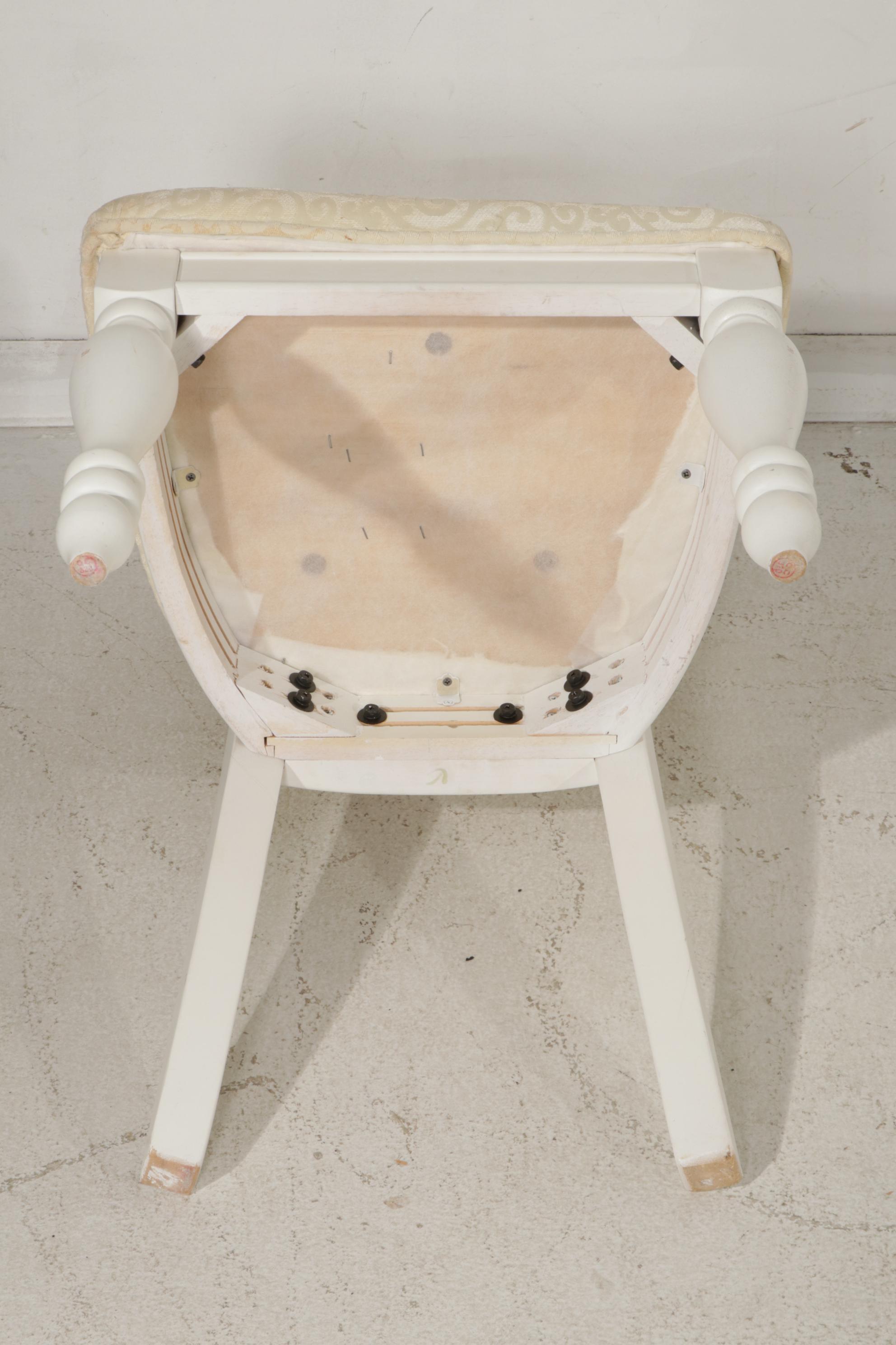 American Signature White-Painted Wooden Bedroom Suite