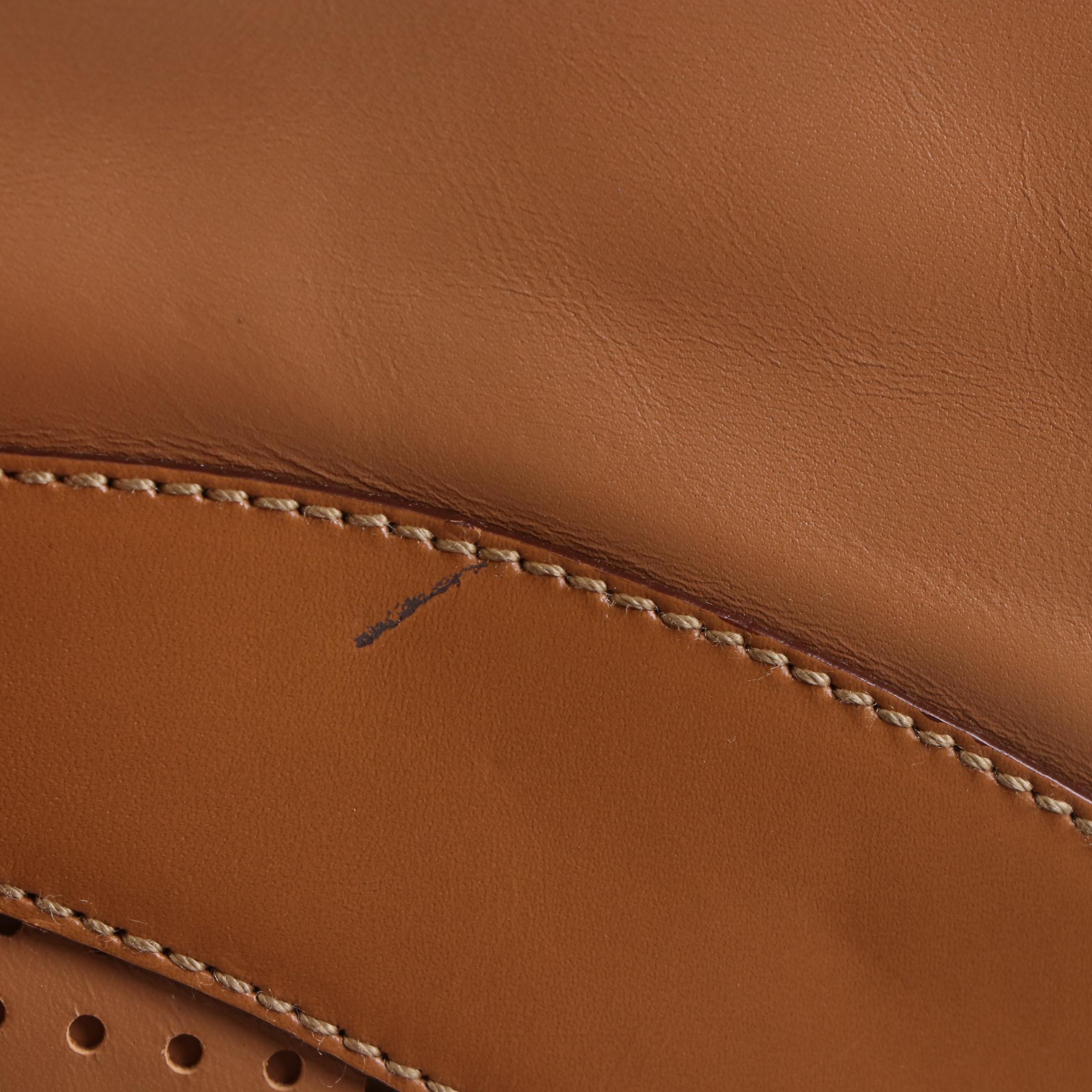 Prada Vitello Drive Bowler Bag in Perforated Leather