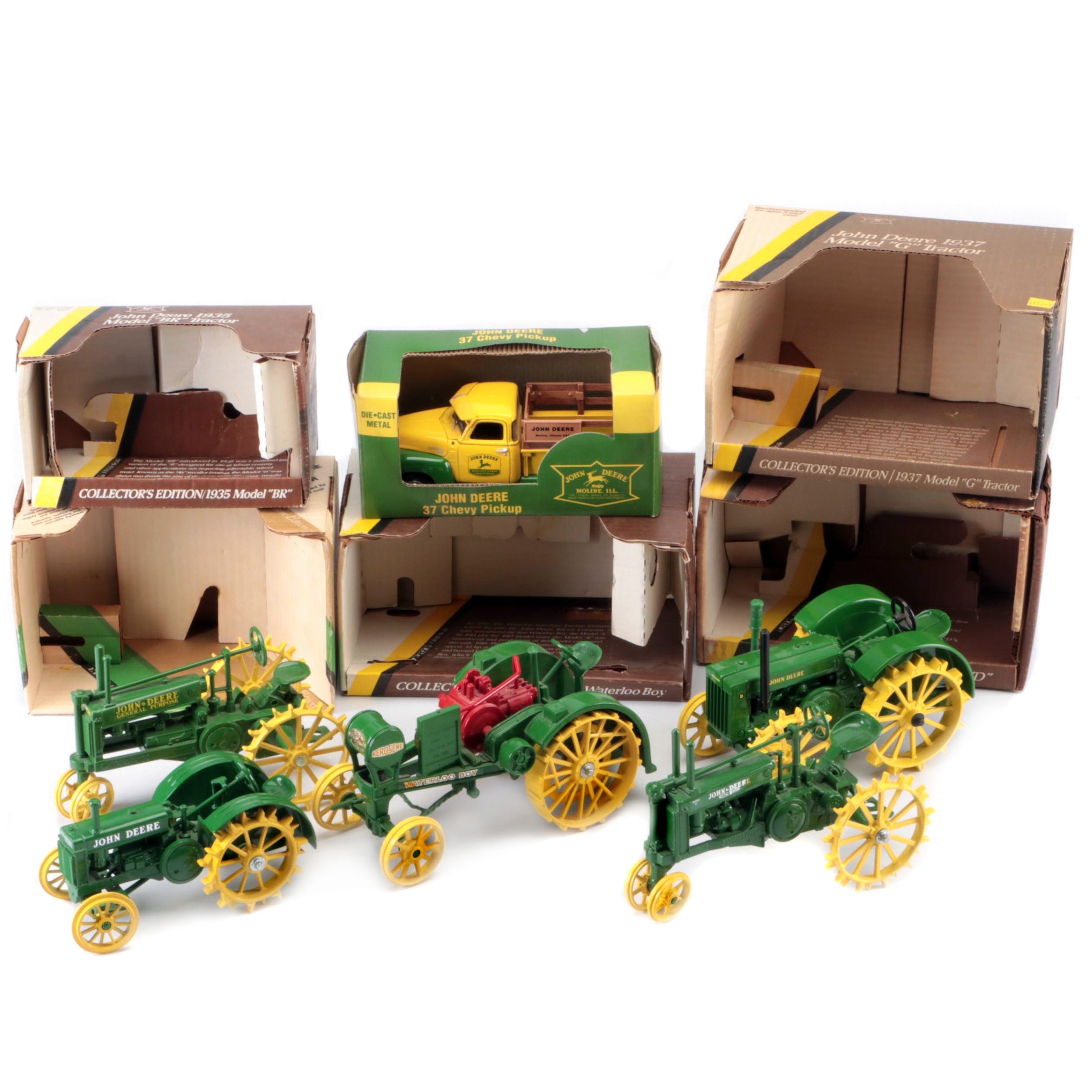 Ertl Diecast John Deere Tractors and Truck