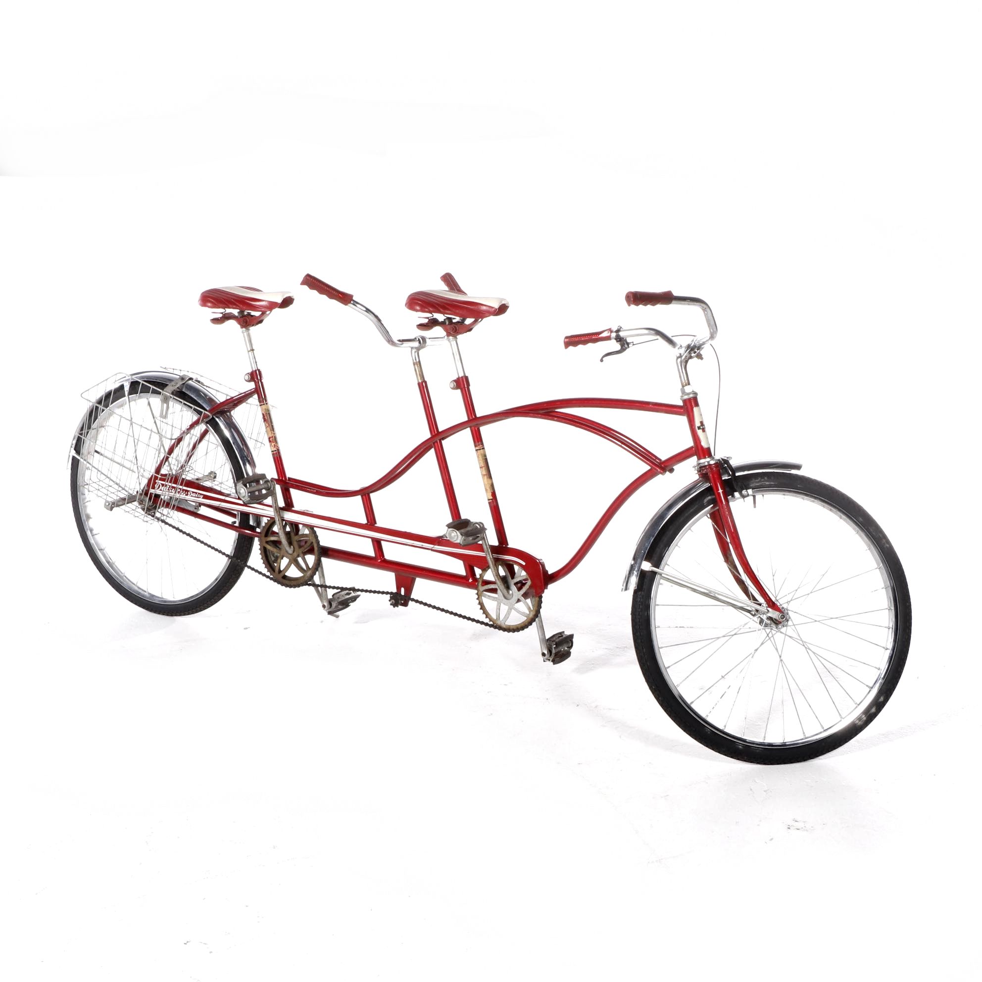 Huffy "Daisy" Tandem Bicycle, Mid-20th Century