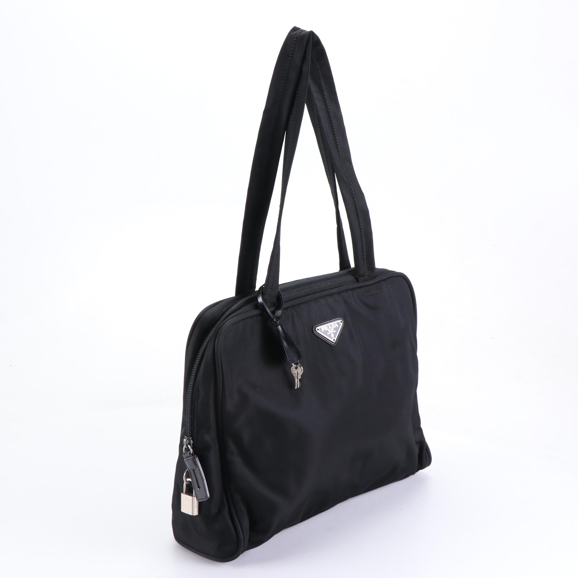 Prada Tessuto Nylon Shoulder Bag