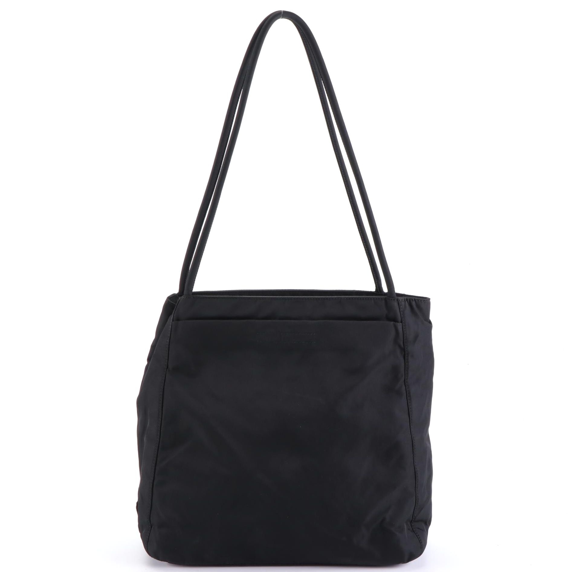 Prada Shoulder Bag in Black Tessuto Nylon