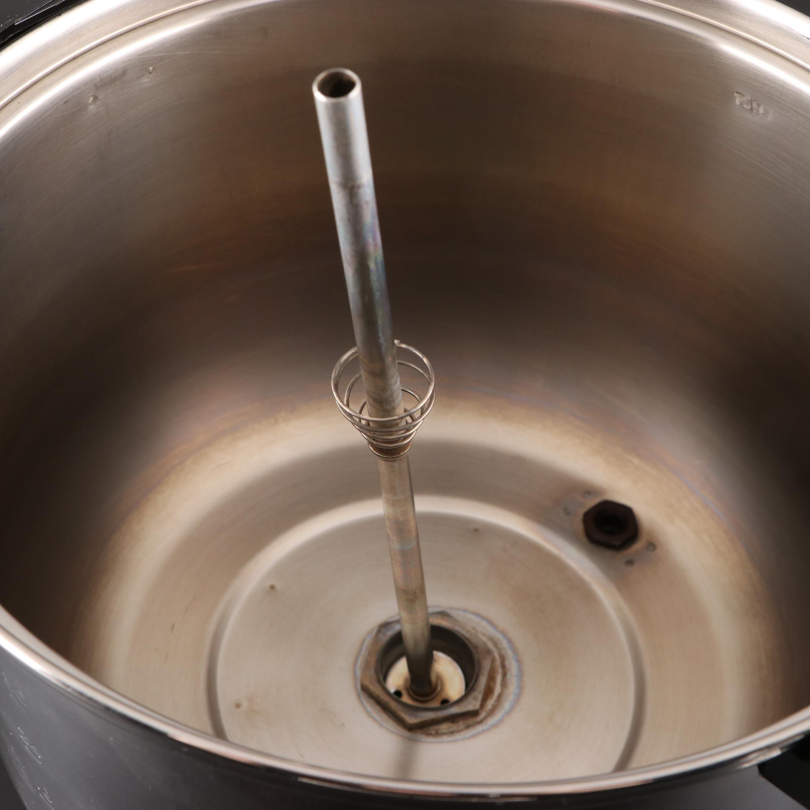 Farberware Stainless Steel Automatic Coffee Urn, Late 20th Century