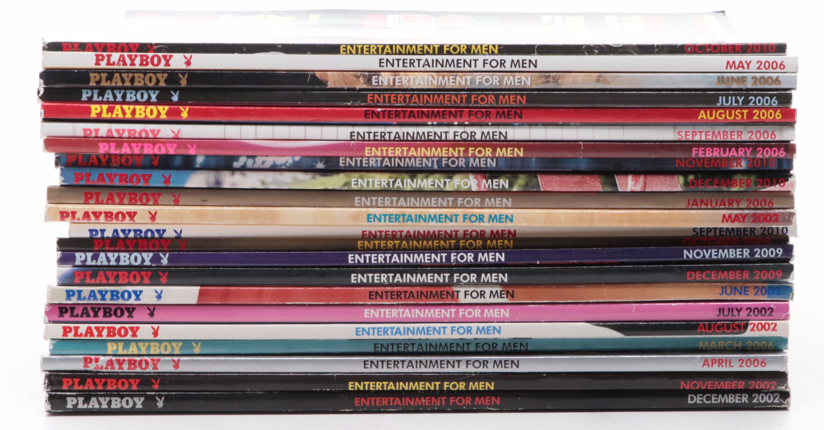 "Playboy" Magazine Issues, 2002–2010