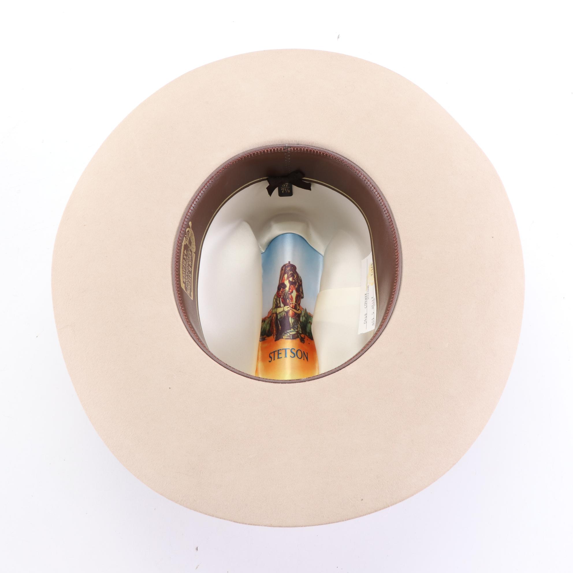 Stetson Conway Western Hat and Resistol Las Vegas Western Hat in Beaver Felt