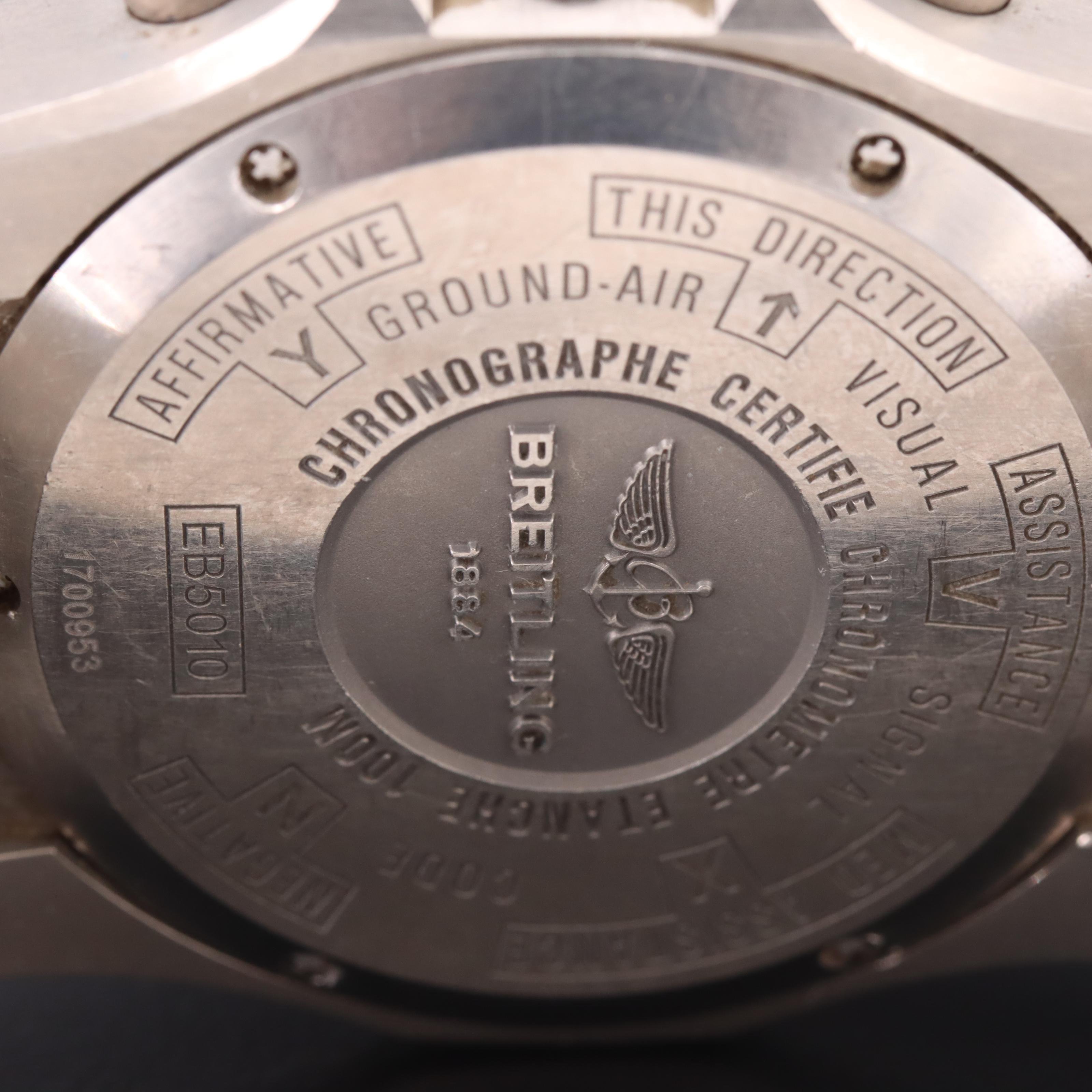 Breitling Cockpit B50 Titanium Chronograph Quartz Watch