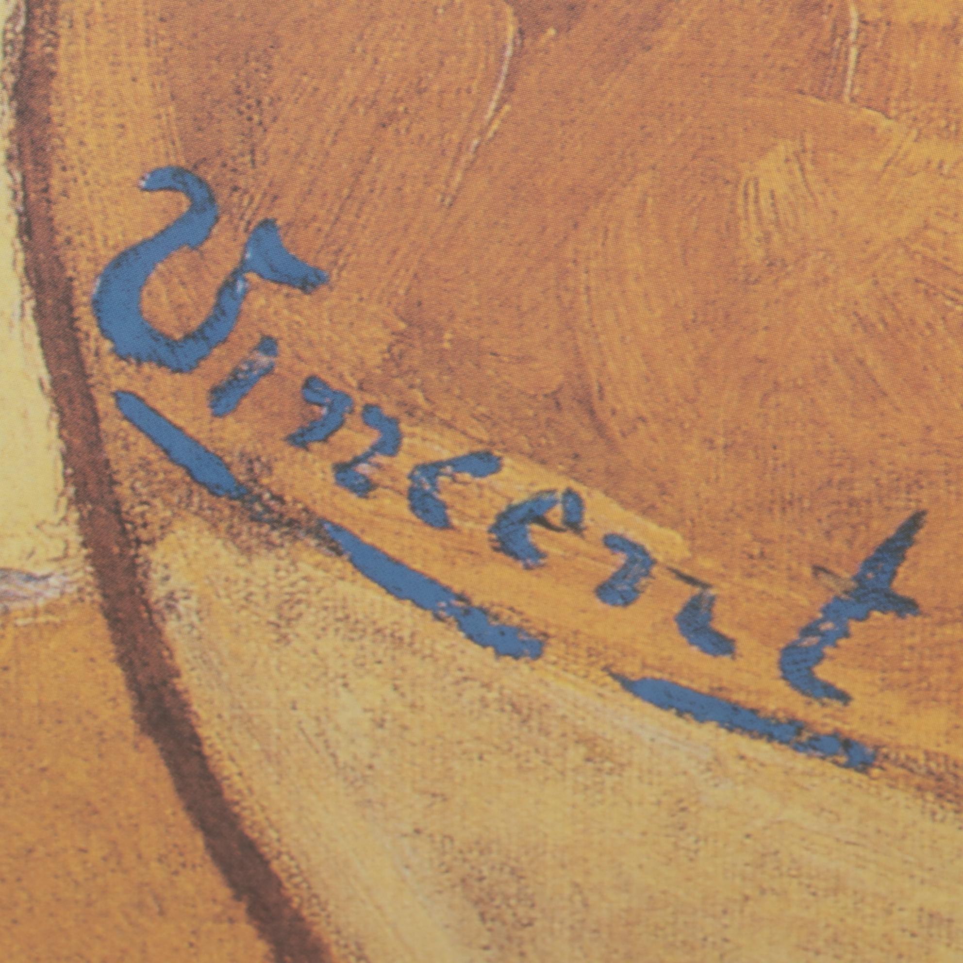 Offset Lithograph After Vincent van Gogh "Sunflowers," Circa 2000