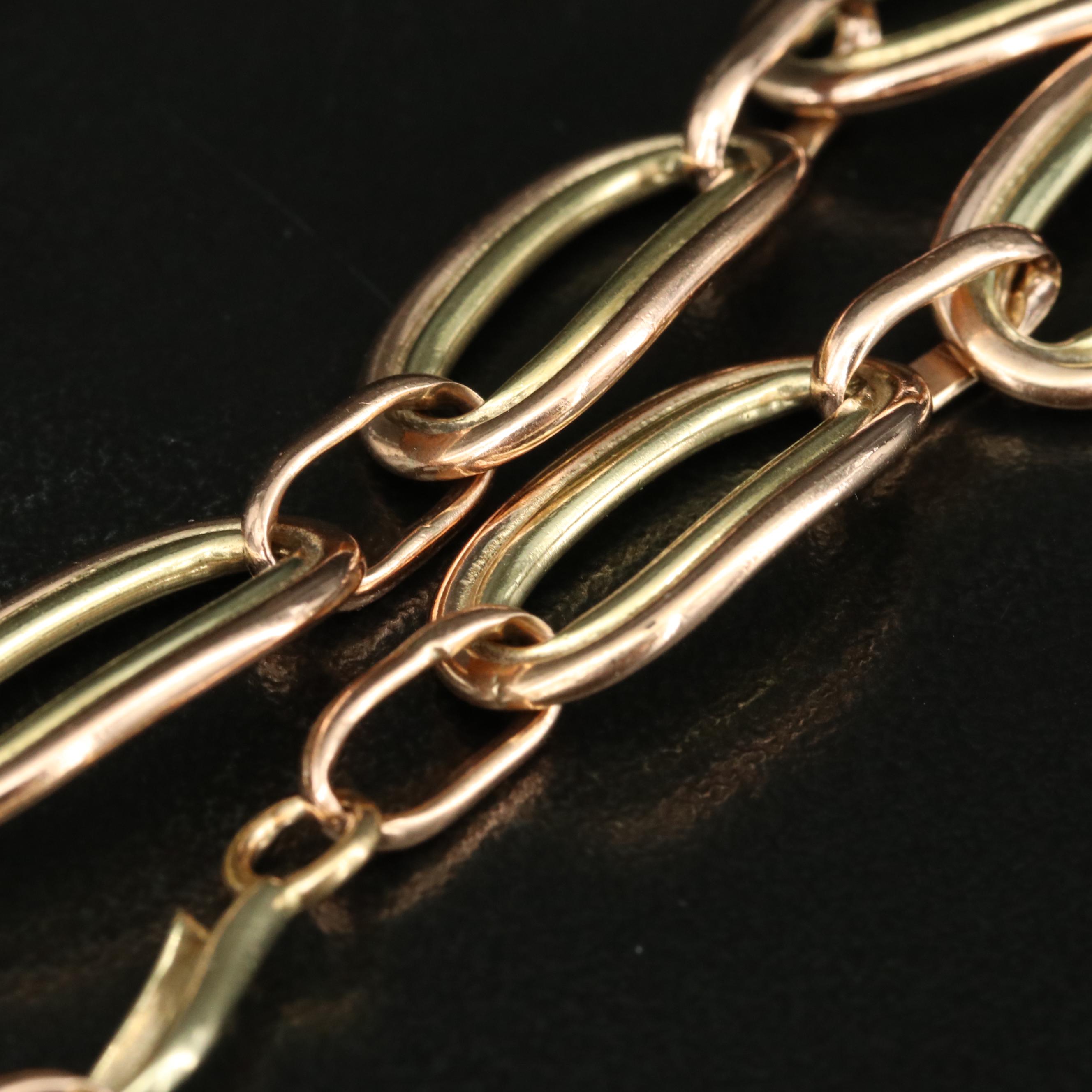14K Cable Bracelet