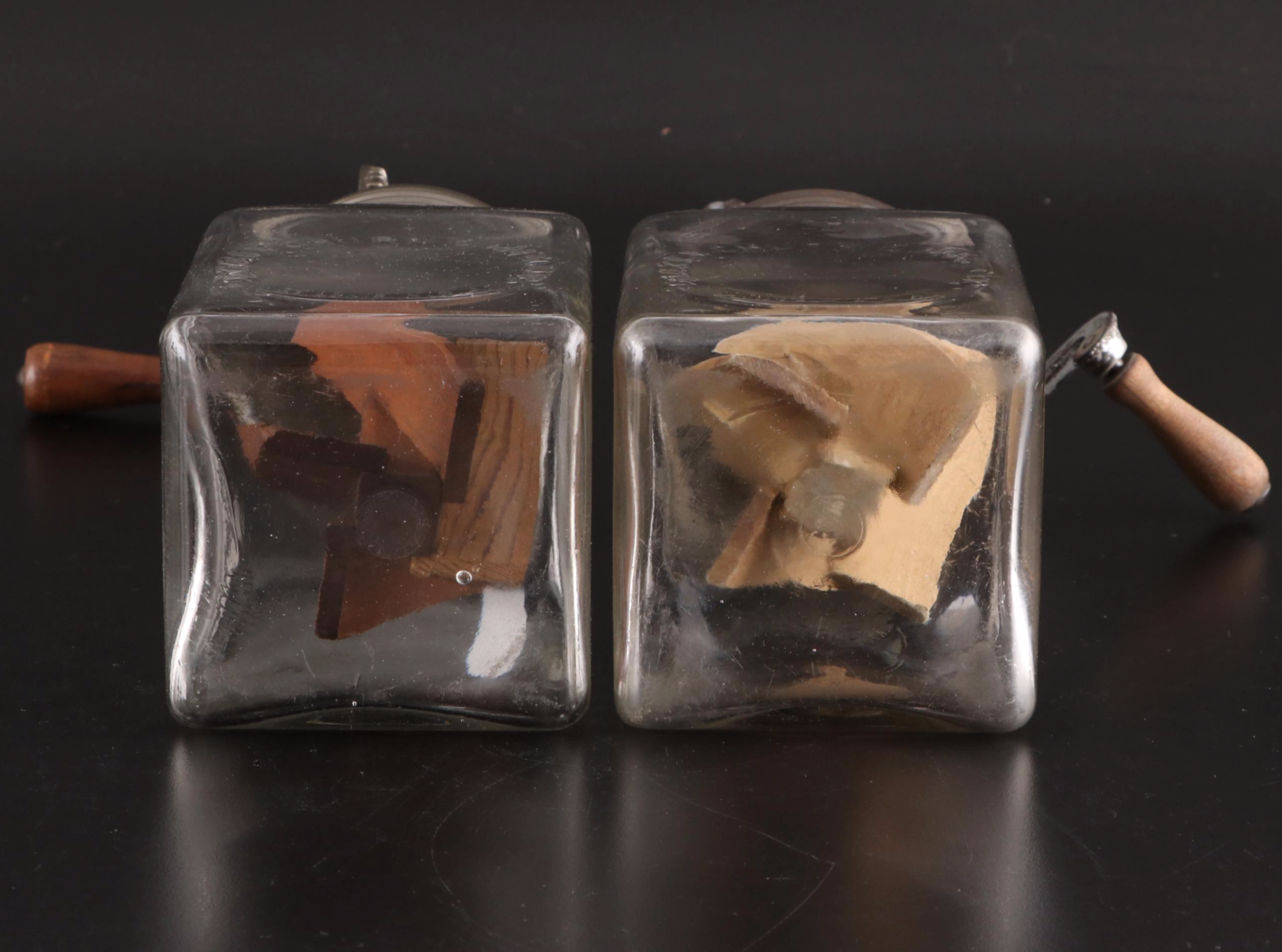 Dazey Churn and Hazel-Atlas Primitive Butter Churns, Early to Mid 20th