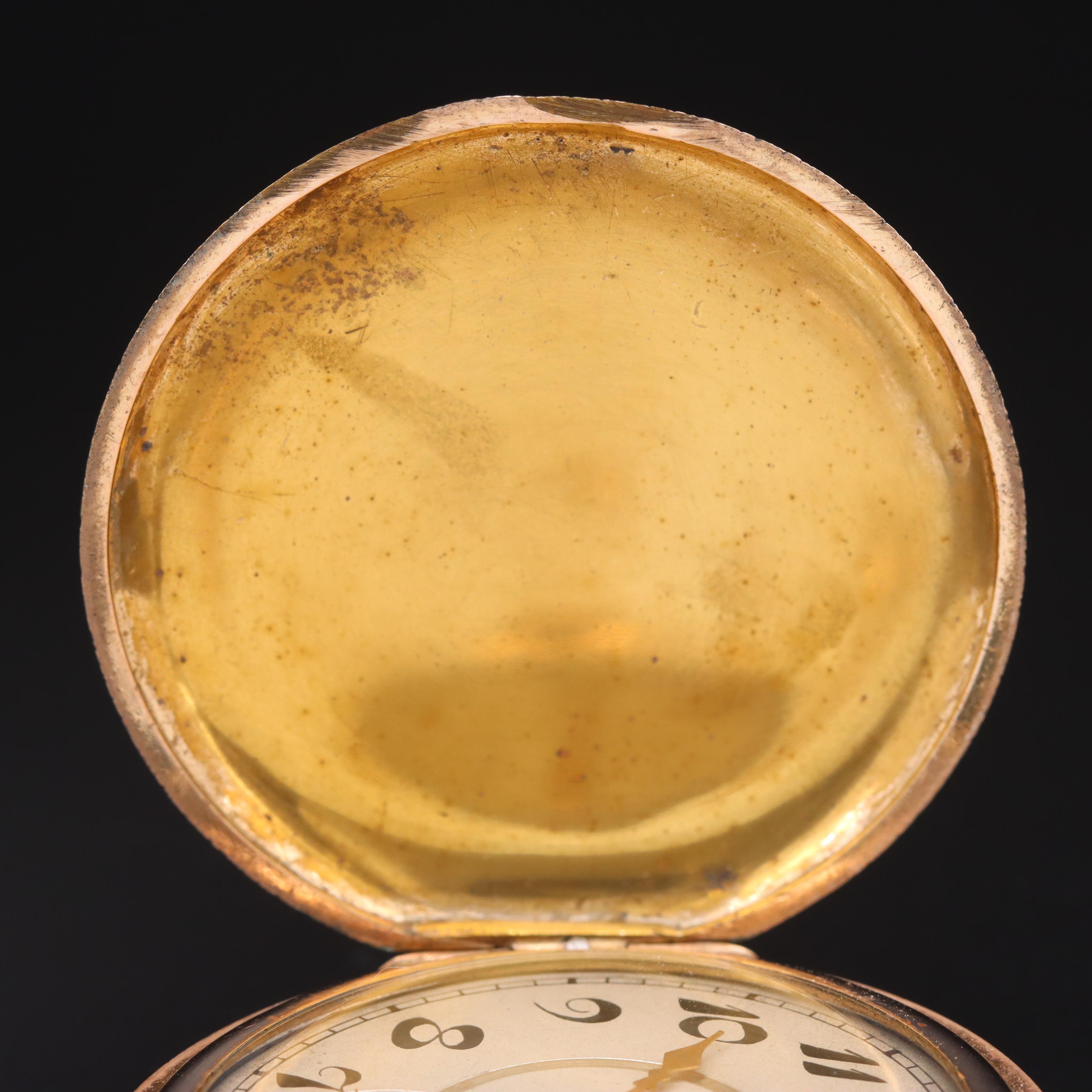 1911 Elgin Hunter Case Pocket Watch